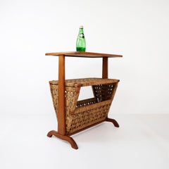 Rare Set of Side Table and Magazine Table in the Style of Clara Porset