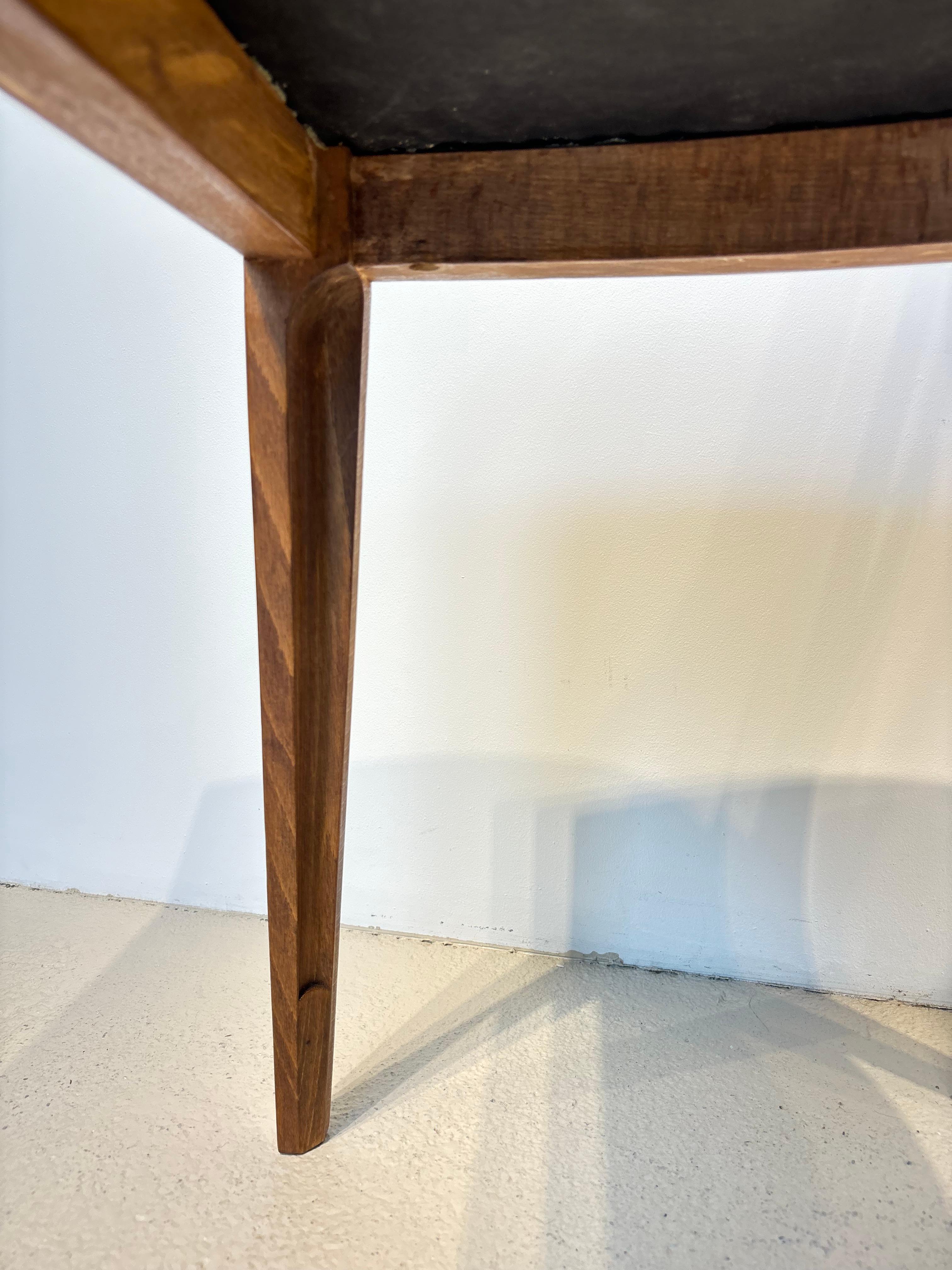 Rare ensemble de six chaises de Gio Ponti modèle 504 circa 1943 en vente 1