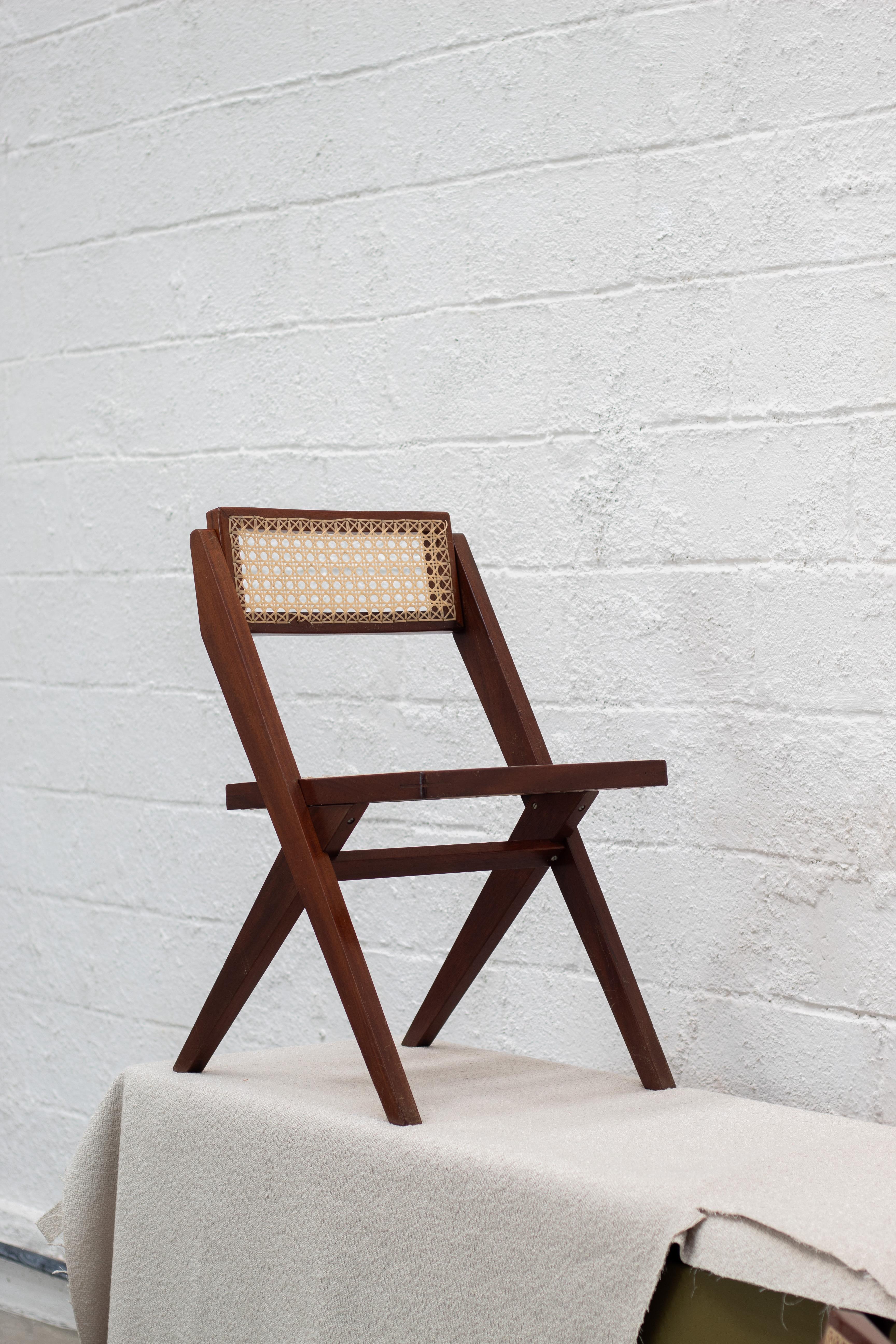 Cane Rare Set of Six Móveis Cimo Library-Style Chairs, Brazil, 1970s For Sale