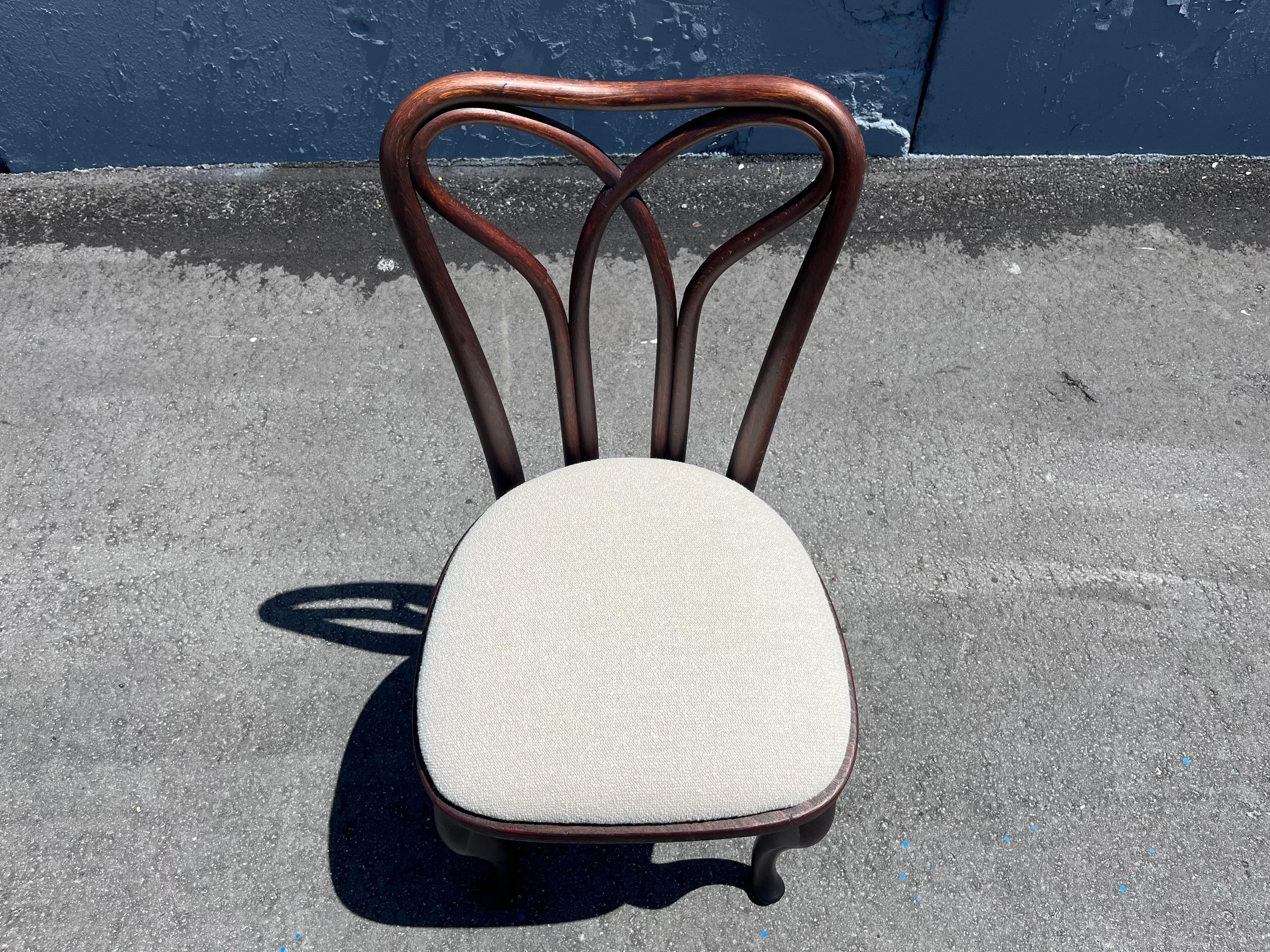 Rare Set of Six Thonet Dining Chairs For Sale 7