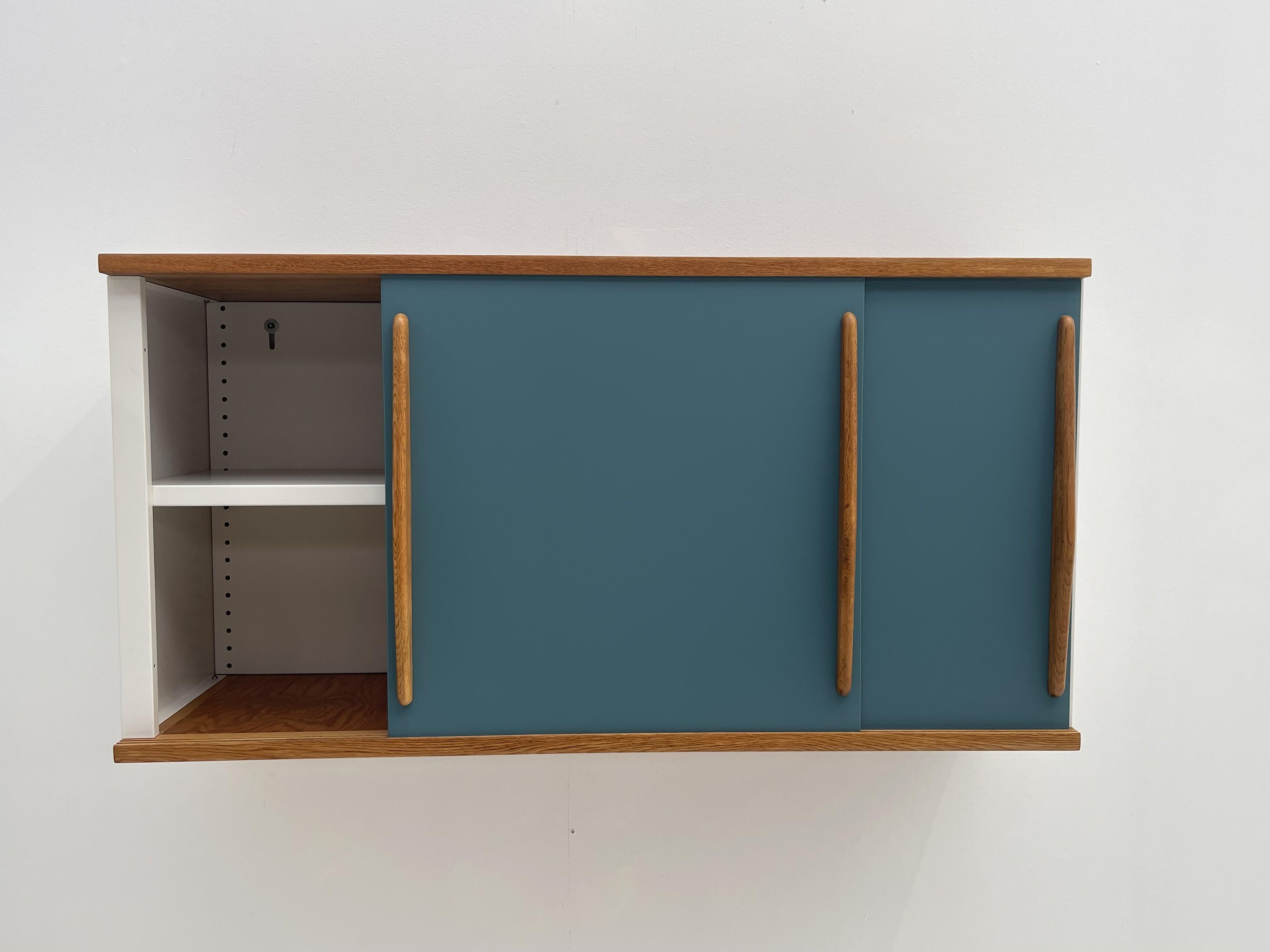 Iron Rare set of storage cabinet from late 1950's by Willy Van der Meeren for Tubax For Sale