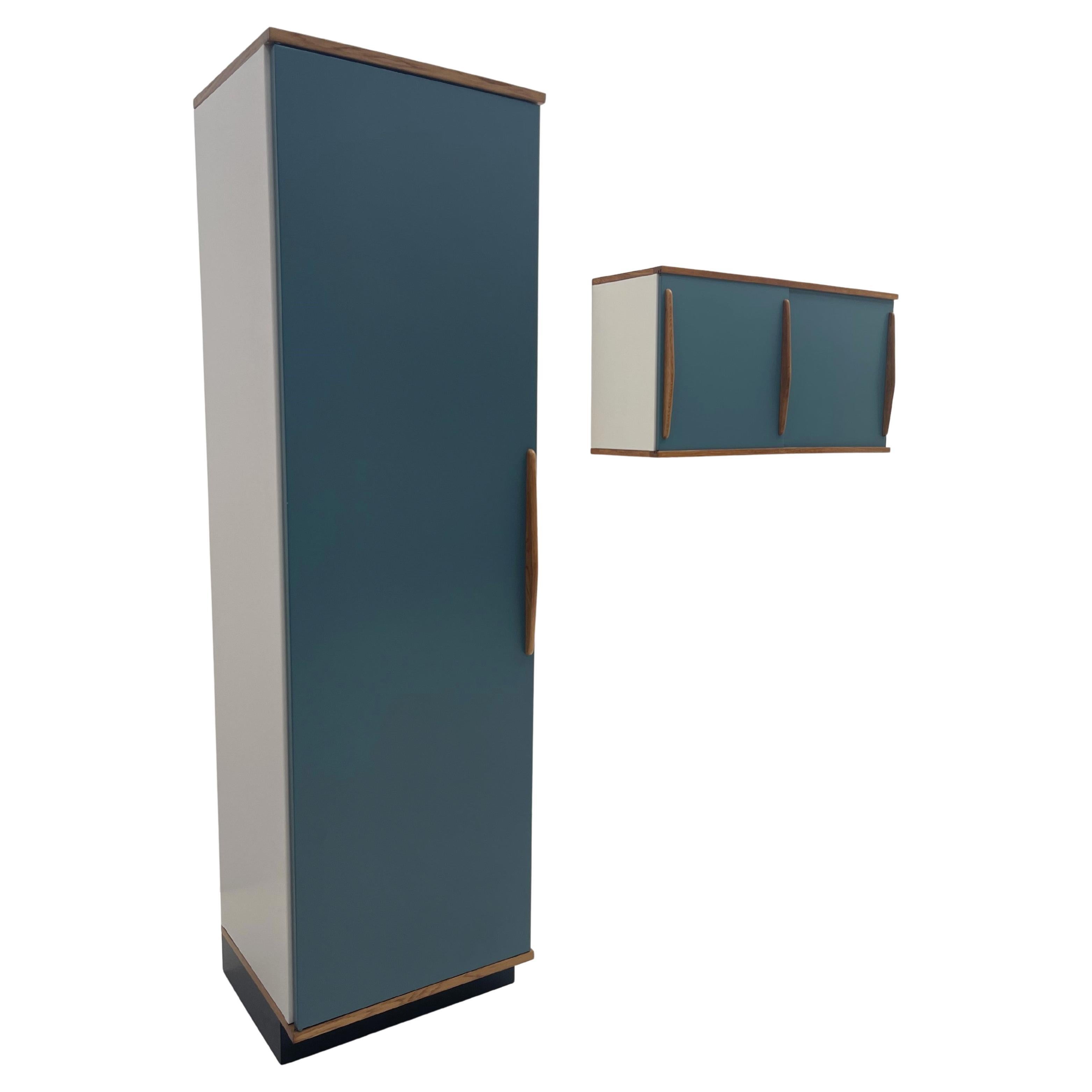 Rare set of storage cabinet from late 1950's by Willy Van der Meeren for Tubax