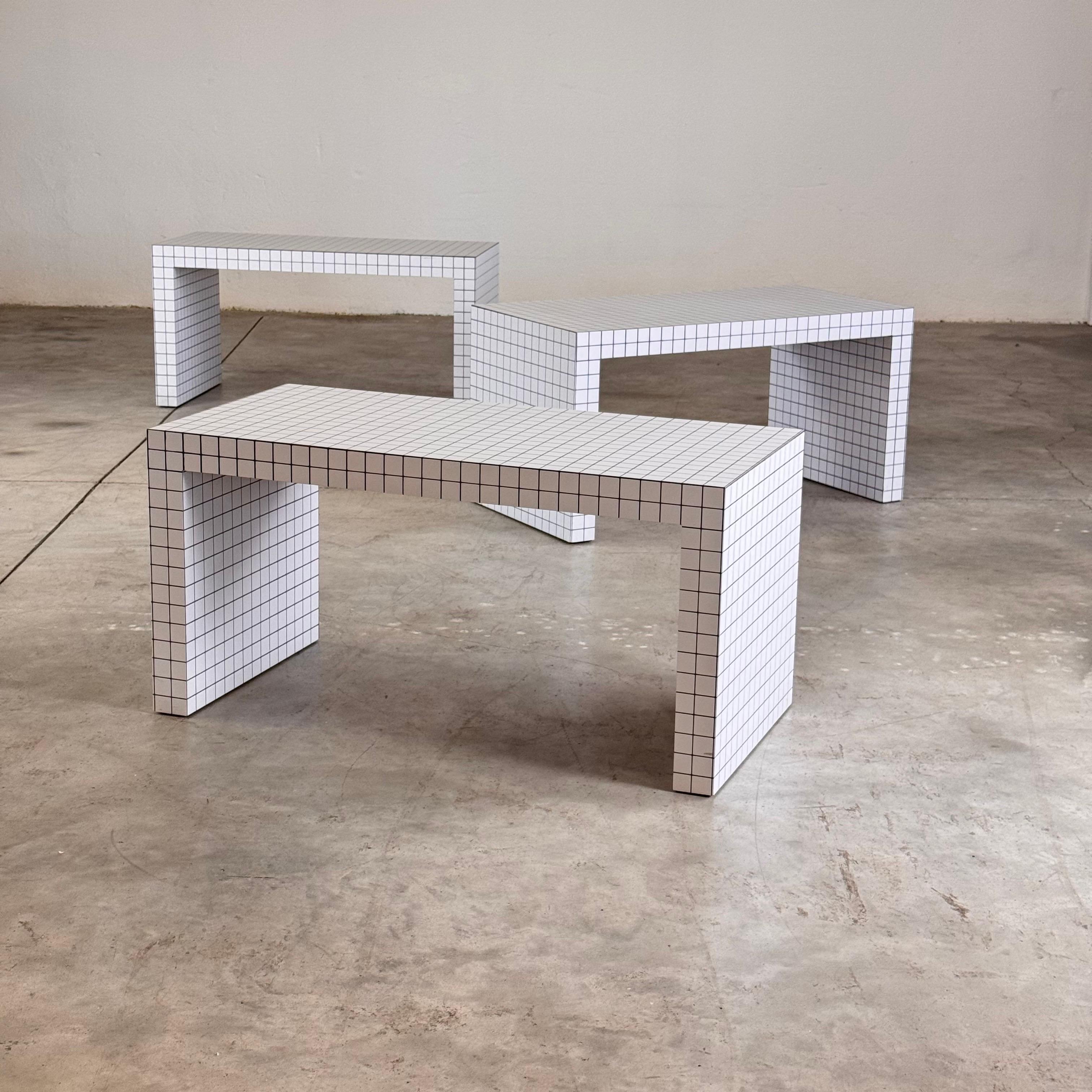 Hand-Crafted Rare Set of Three 