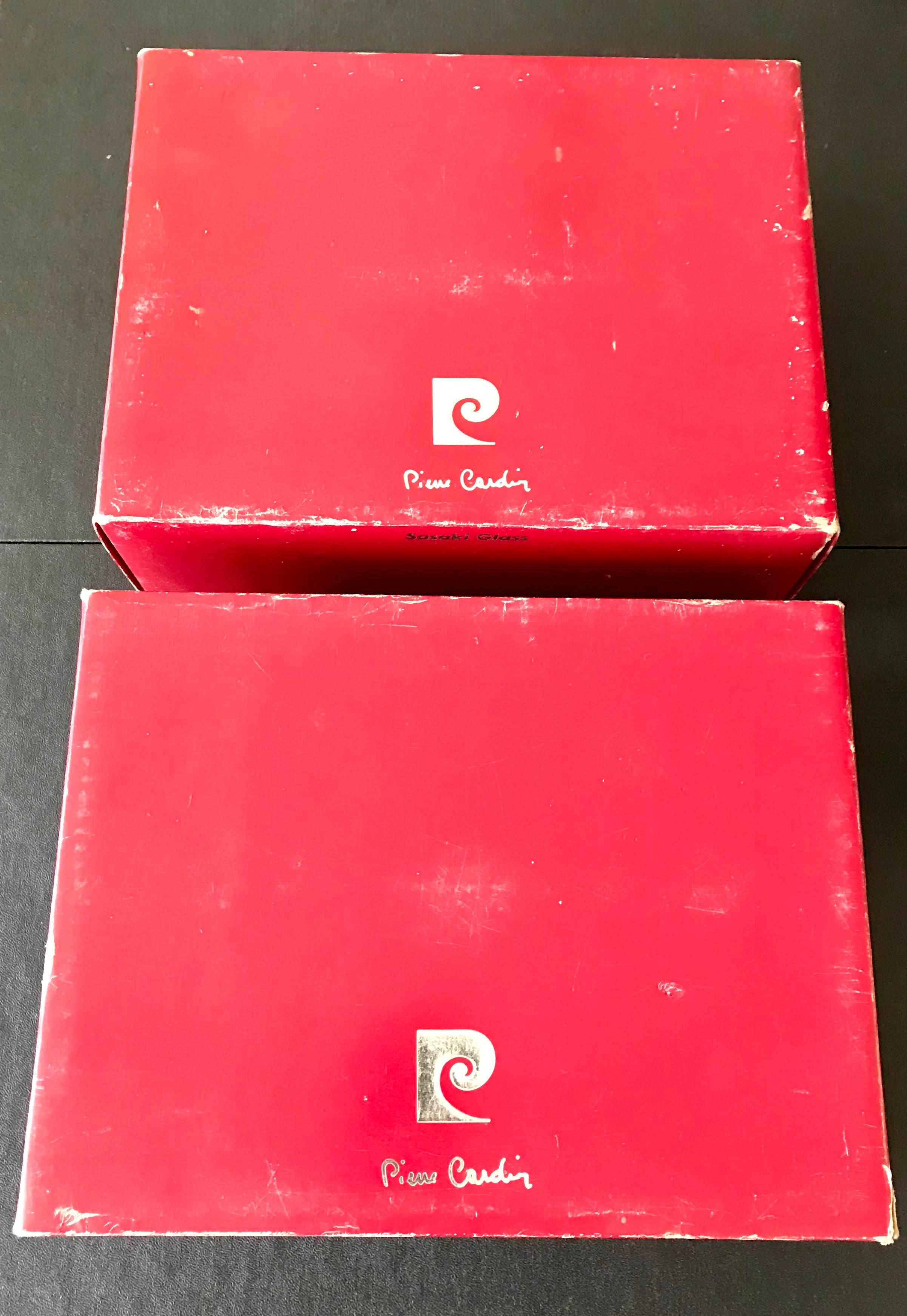 Rare Set of 12 Pierre Cardin Modern Cocktail Glasses, 