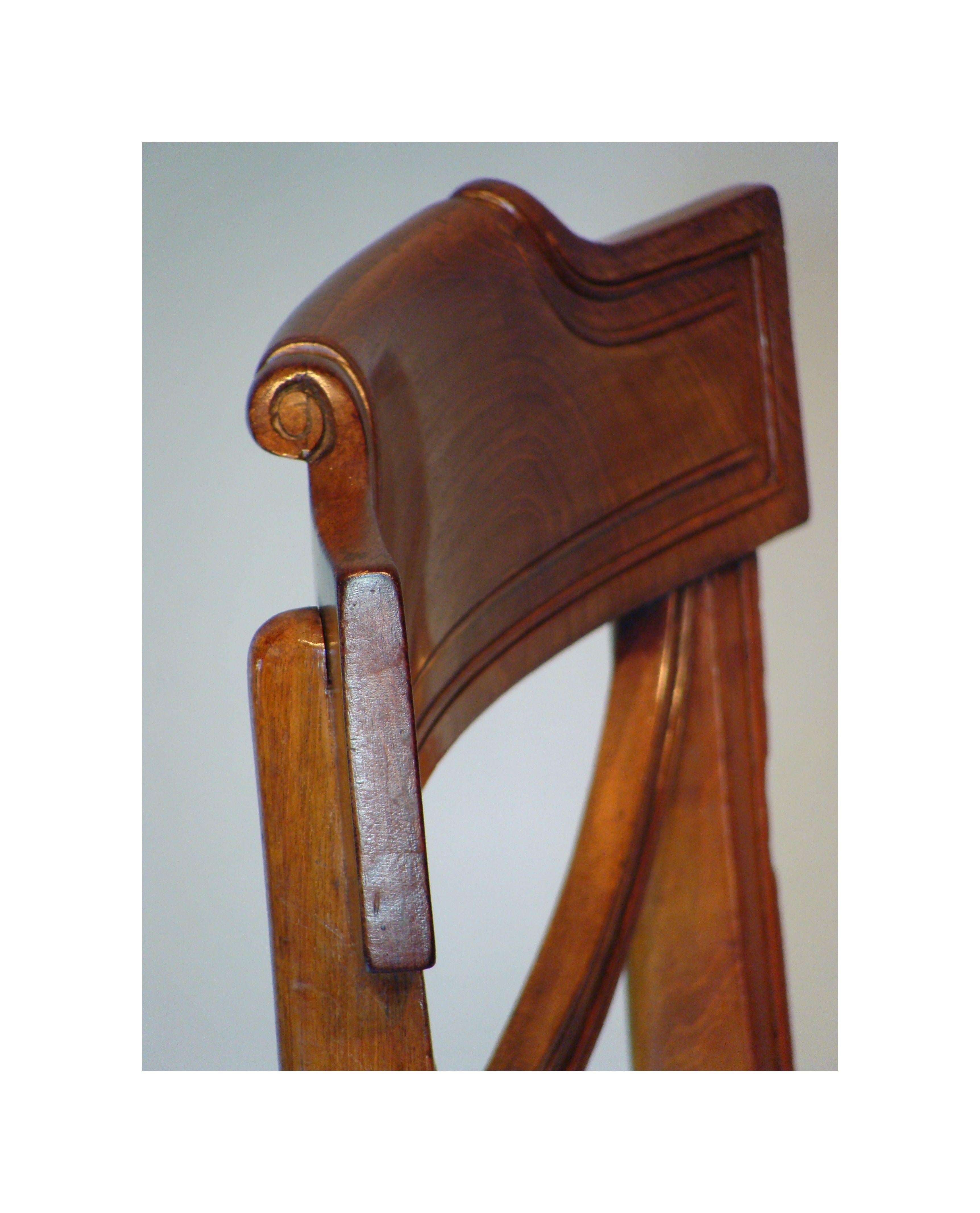 Early 19th Century Rare Set of Twenty George III Mahogany Dining Chairs