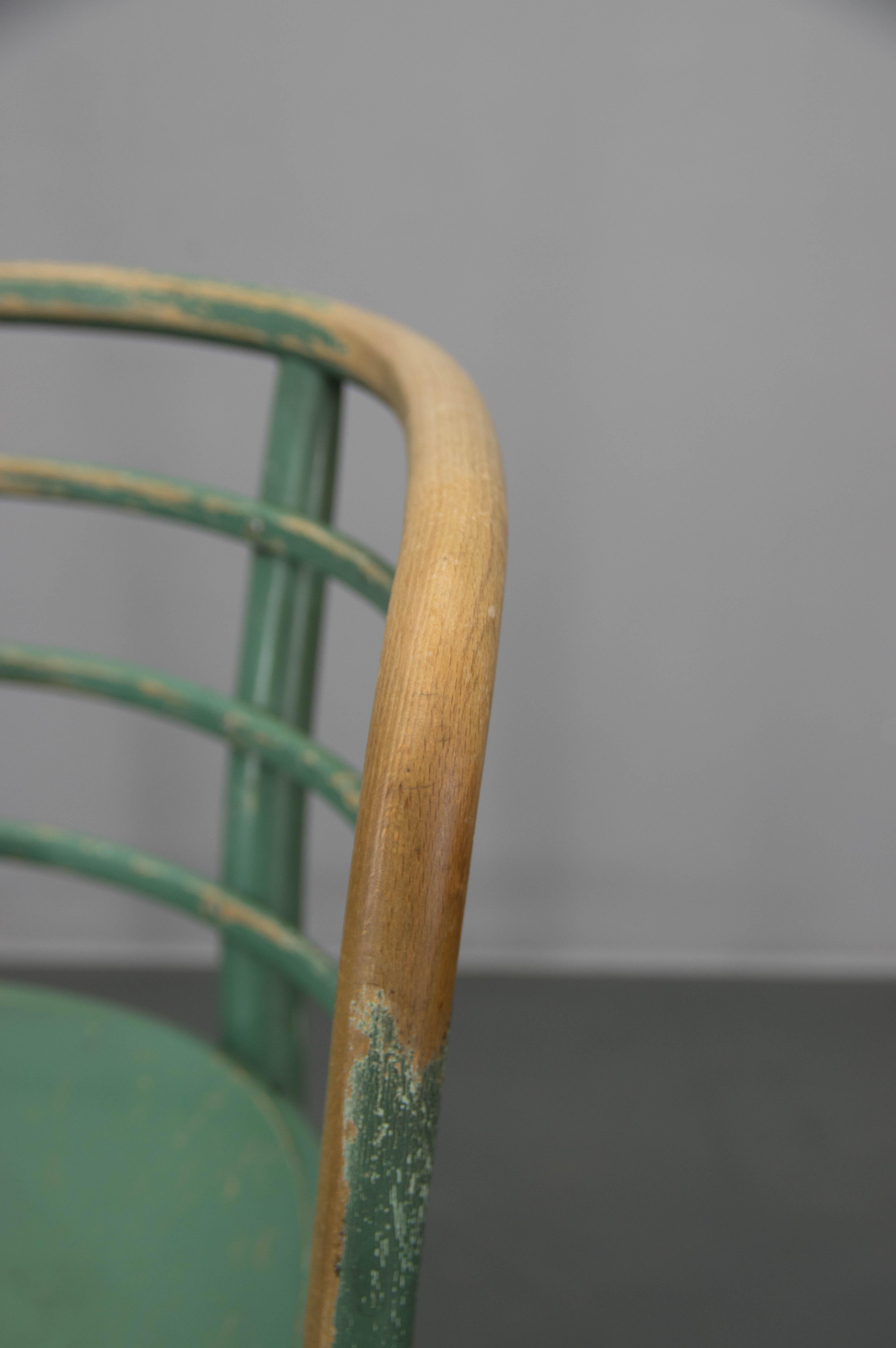Seltener Satz von zwei Bauhaus-Sesseln B 246 von Josef Frank für Thonet, 1930er Jahre im Angebot 4