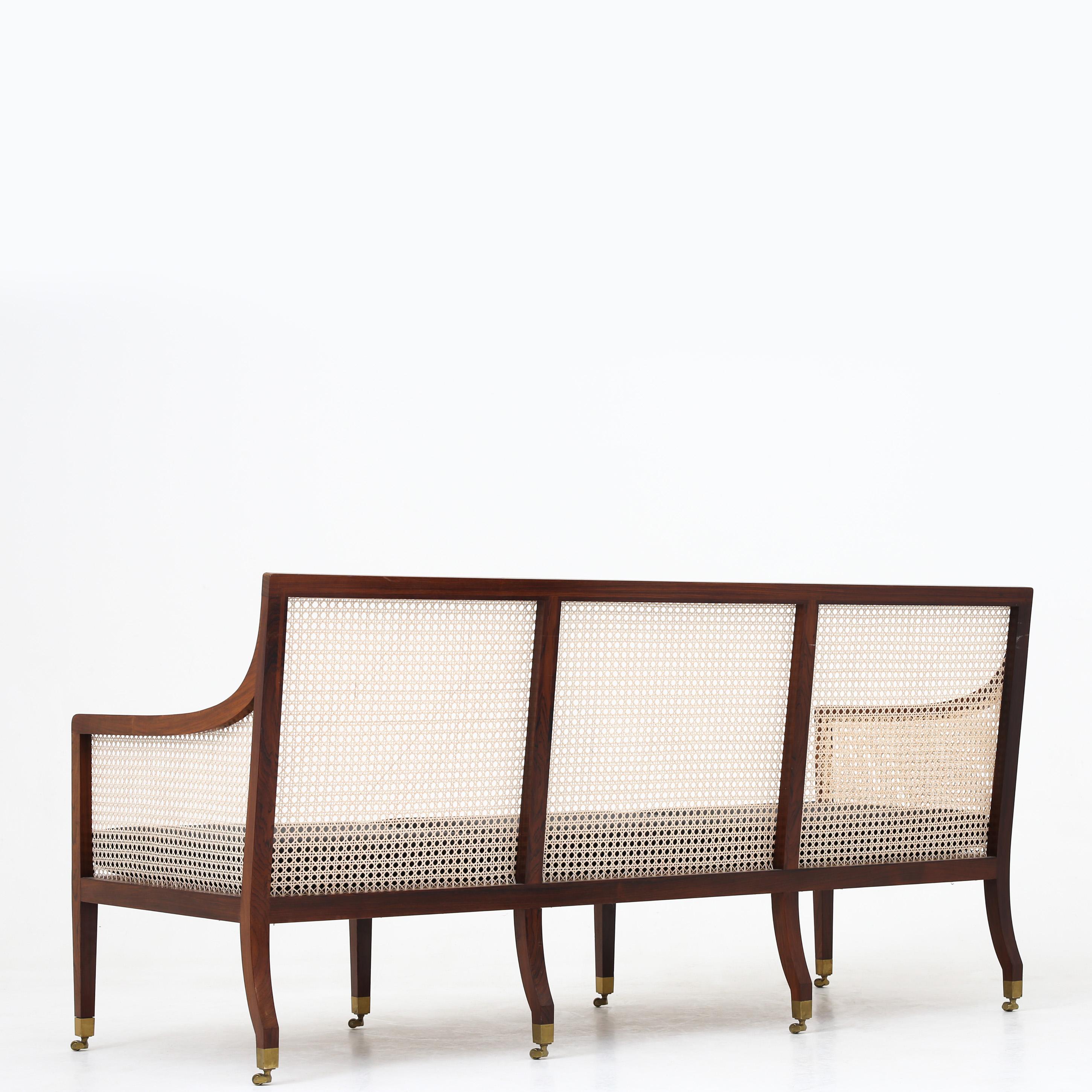 Scandinavian Modern Rare Set of Two Chair and Sofa by Palle Suenson