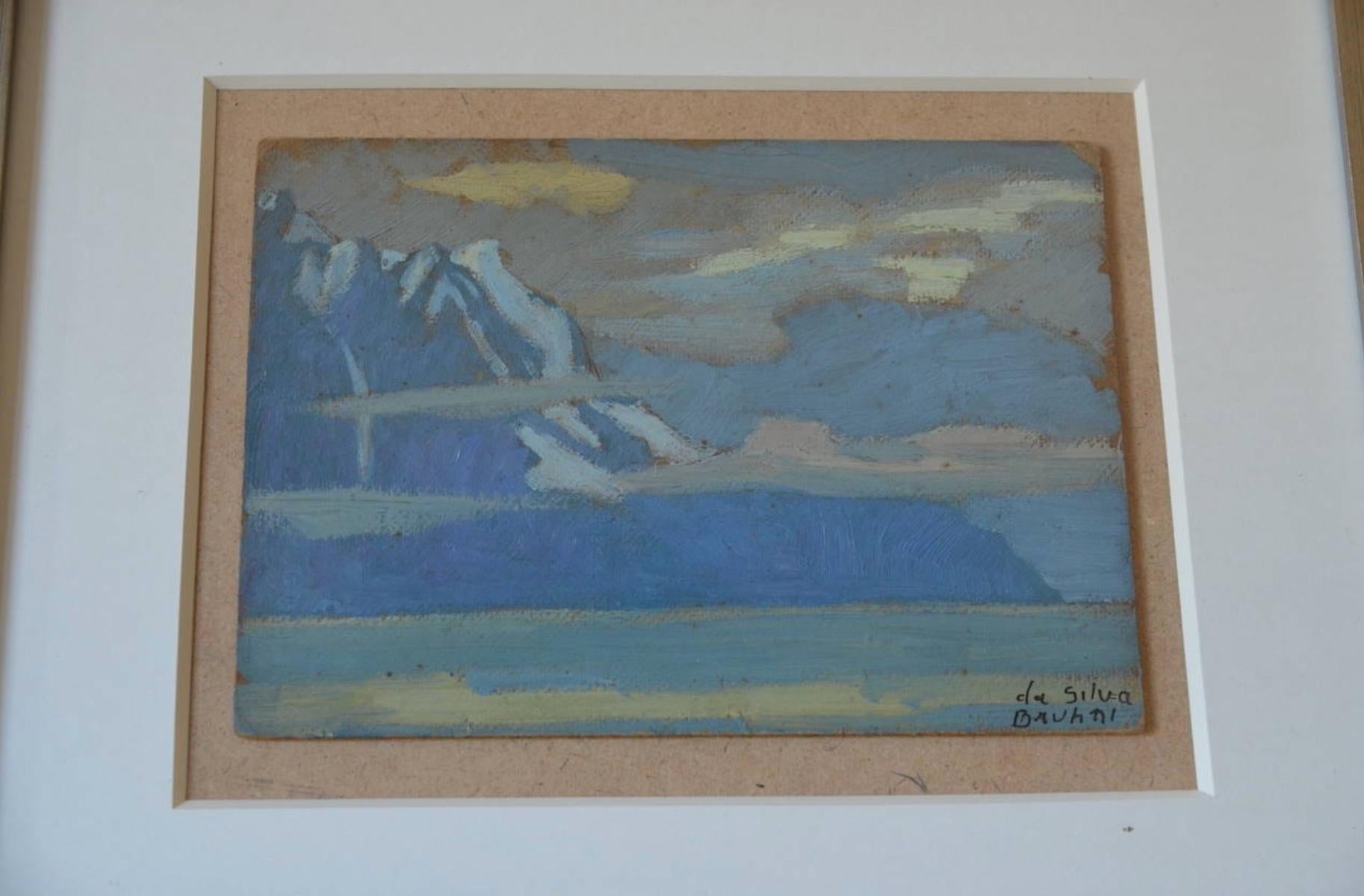 Rare Set of Two Framed Oil Paintings by Ivan da Silva Bruhns In Good Condition For Sale In Los Angeles, CA
