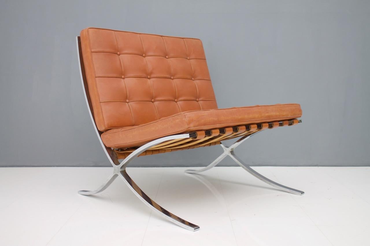 Rare Set of Two Screwed Barcelona Chairs Mies van der Rohe Knoll Int. 1955 -1958 3