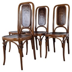 Rare Set of Wackerlin Chairs ( THONET )