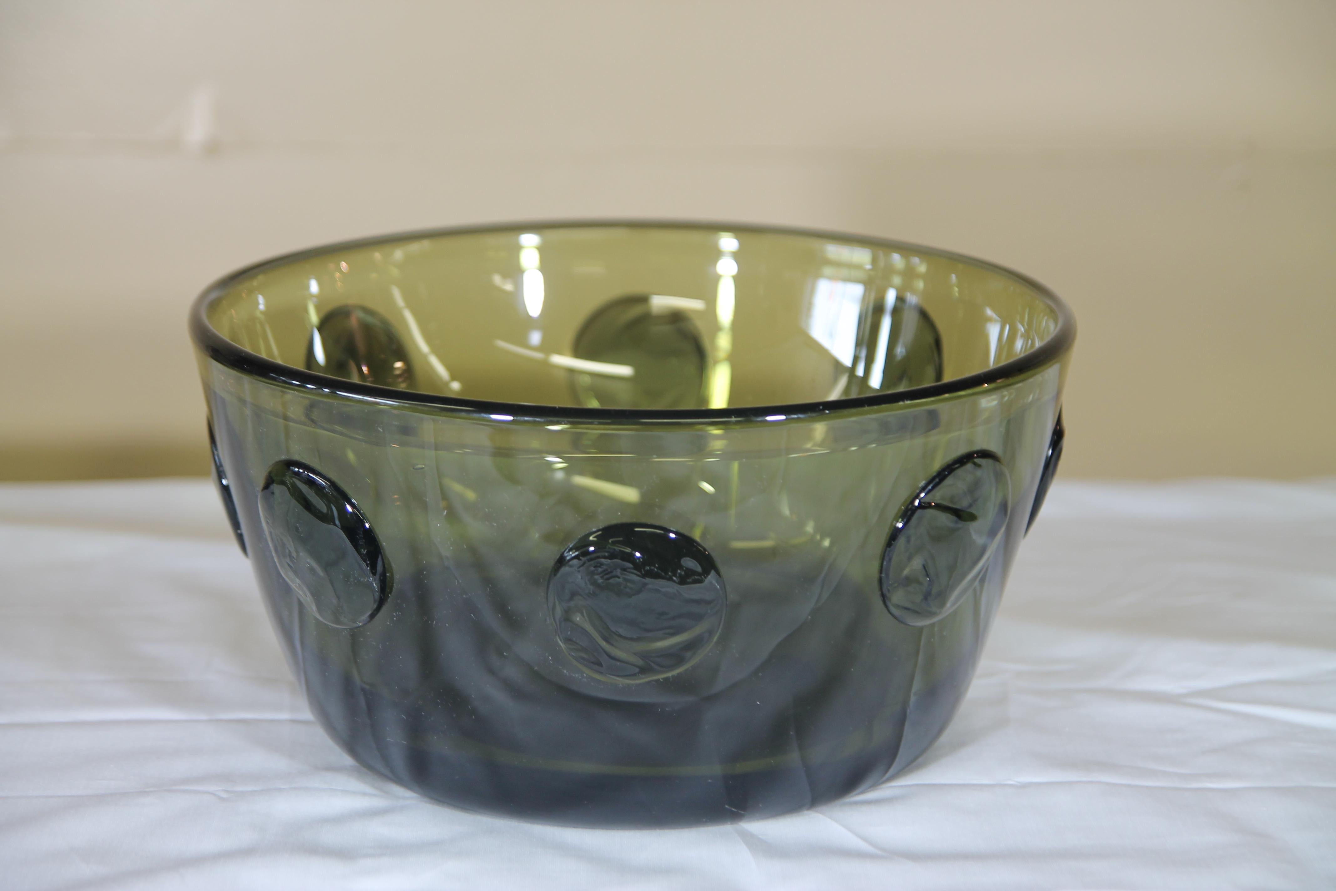 Norwegian Rare Severin Broby Bowl for Hadeland For Sale
