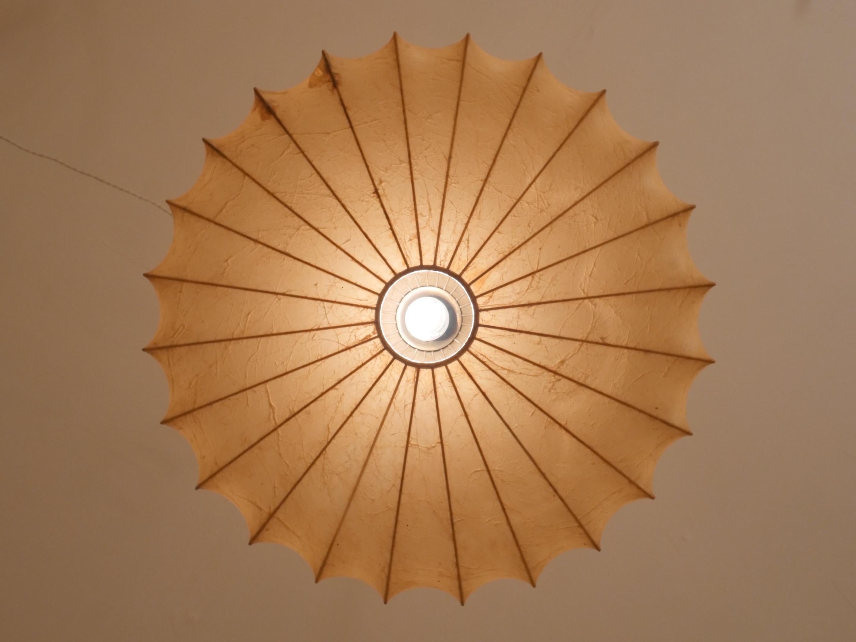 Italian Rare shape cocoon chandelier