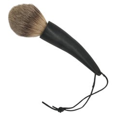 Rare Shaving Brush Horn and Badger Hair Attributed to Werkstatte Aubock