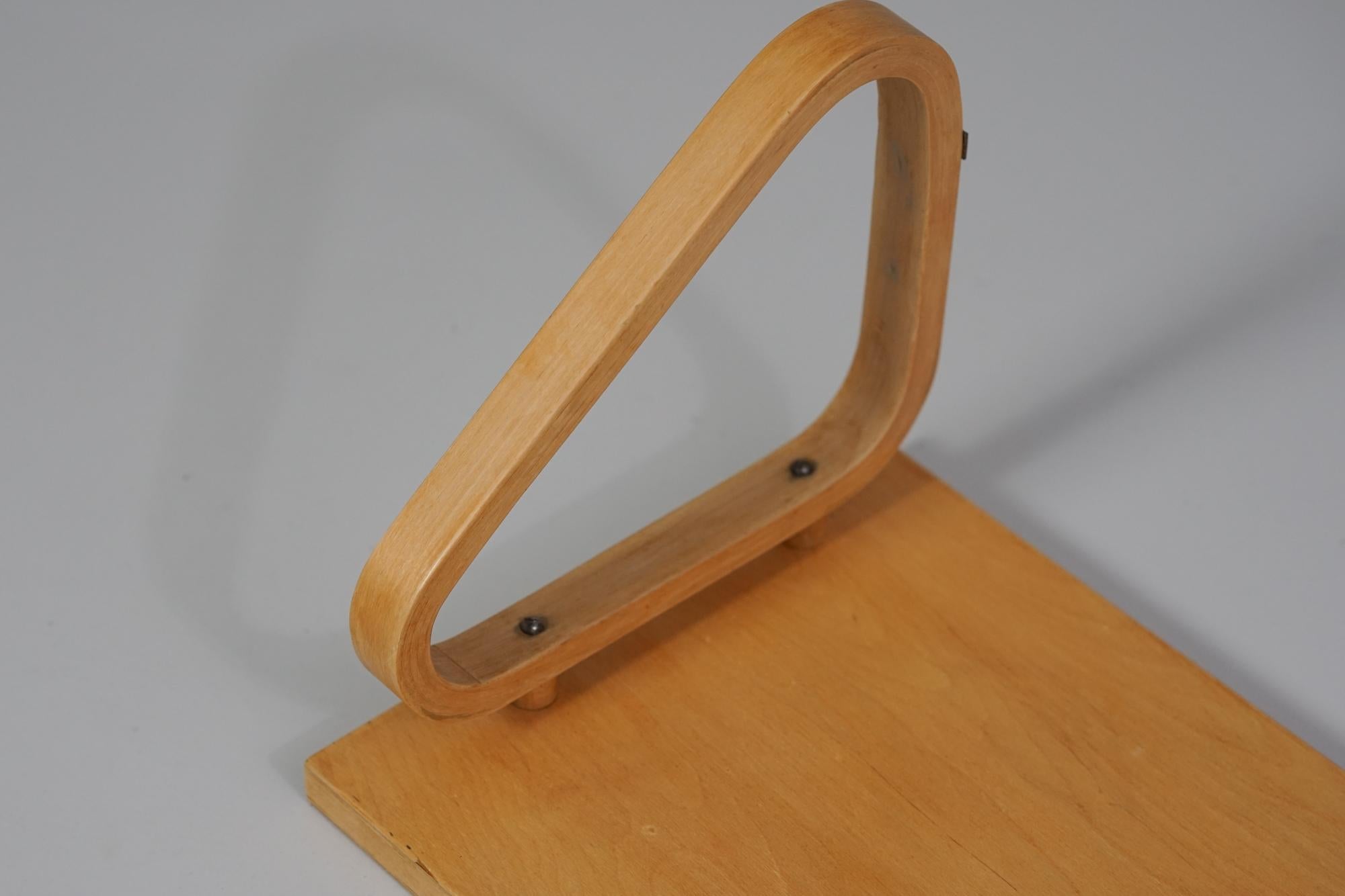 Mid-20th Century Rare Shelf, Alvar Aalto, Oy Huonekalu- ja Rakennustyötehdas Ab, 1950s For Sale