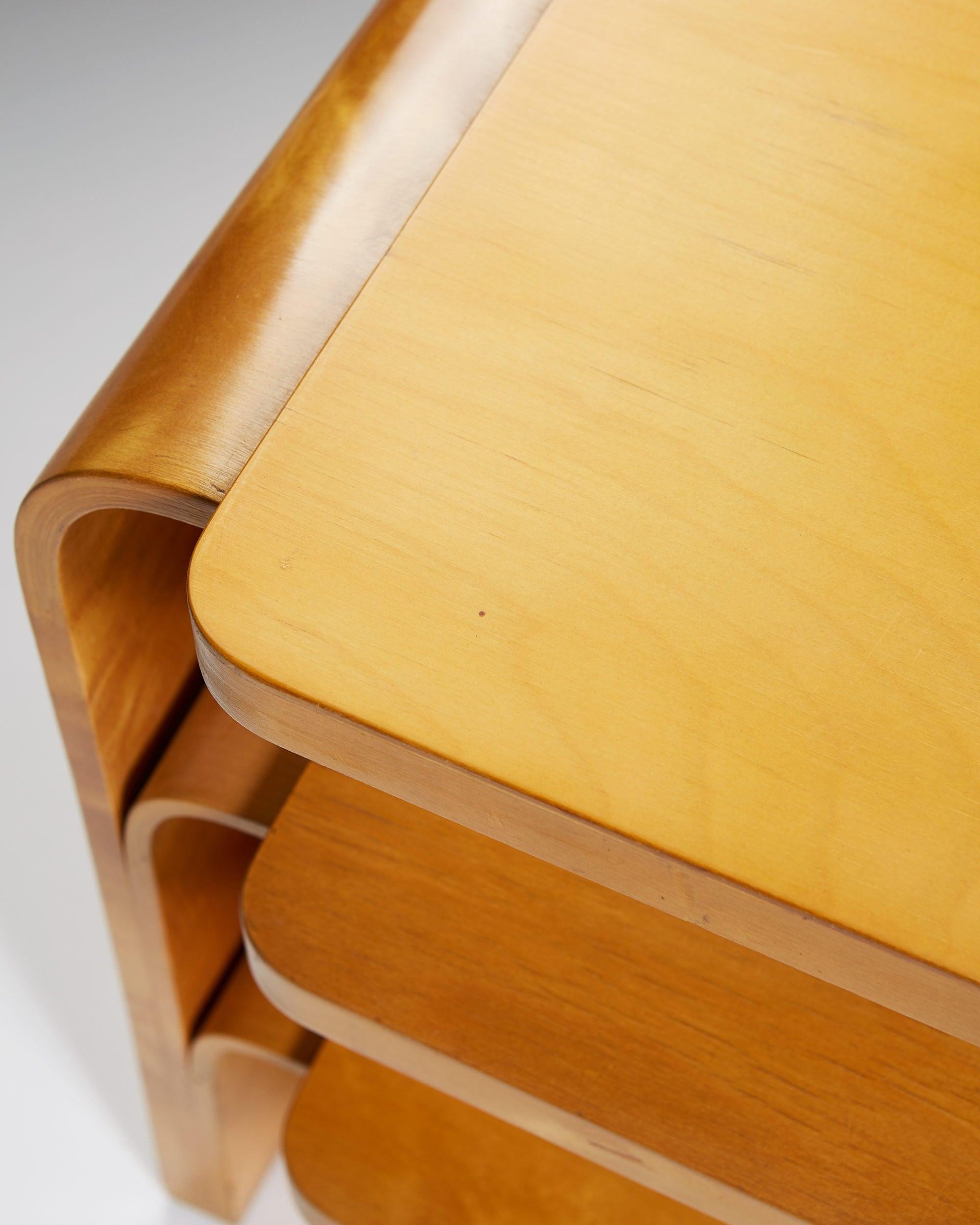 Mid-20th Century Rare Shelf Designed by Alvar Aalto for Hedemora, Sweden, 1933