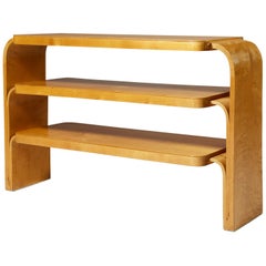 Vintage Rare Shelf Designed by Alvar Aalto for Hedemora, Sweden, 1933