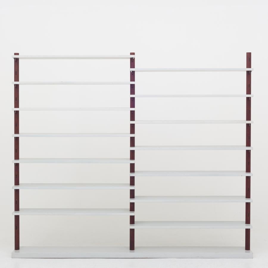 Rare Shelf System by Ejnar Larsen & Aksel Bender Madsen In Good Condition In Copenhagen, DK