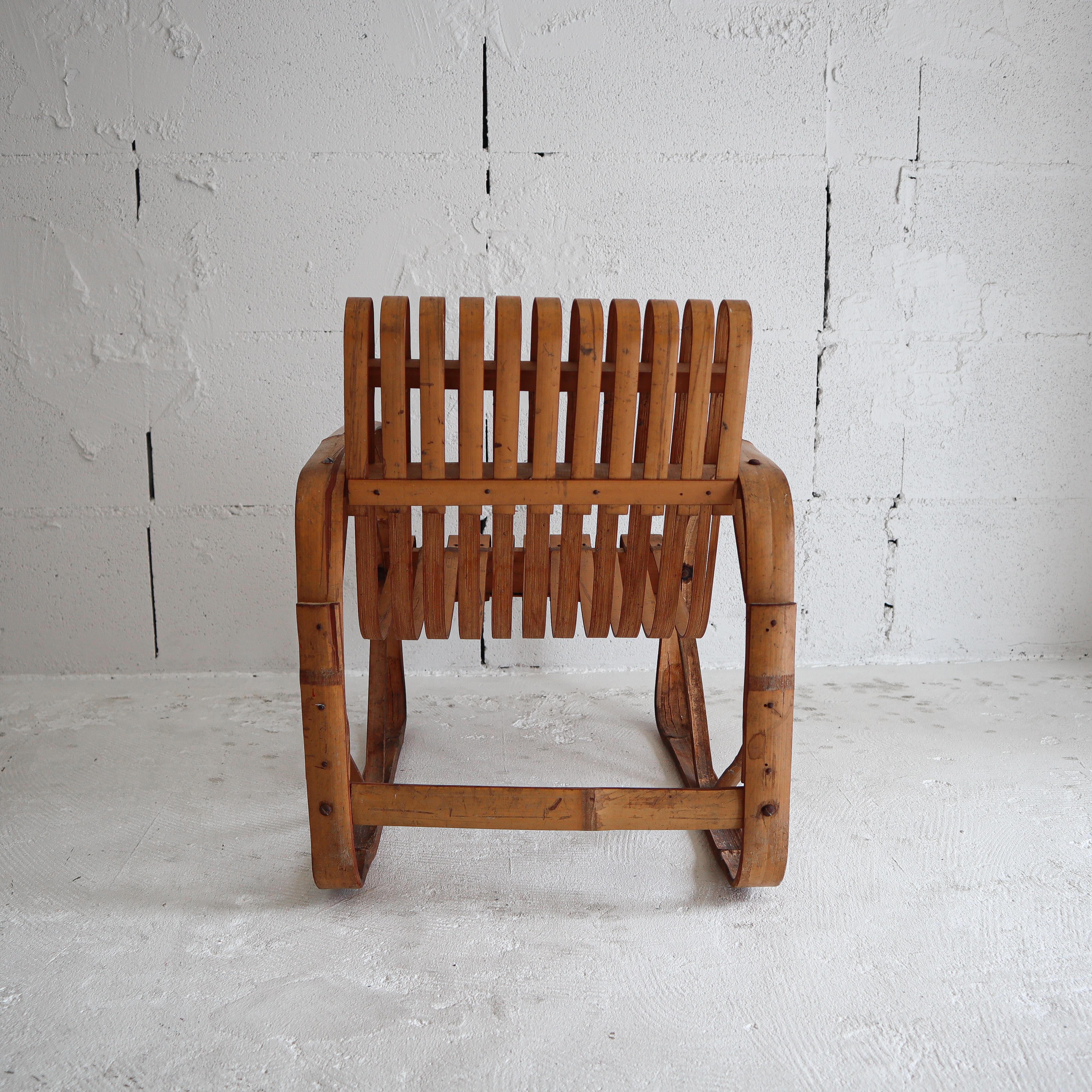 Mid-20th Century Rare Shibayama Factory Child Armchair For Sale