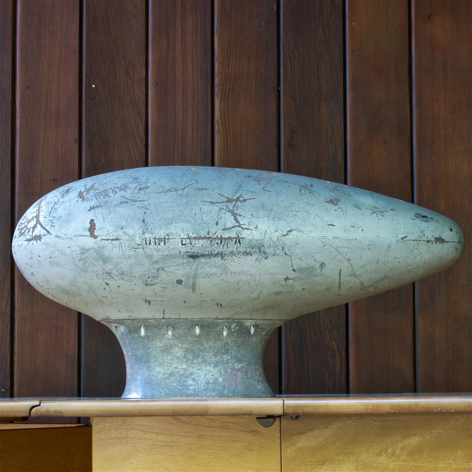 Machine Age Rare Ships Radar Bubble Torpedo Atomic Age Relic Industrial Sculpture Shelf Art