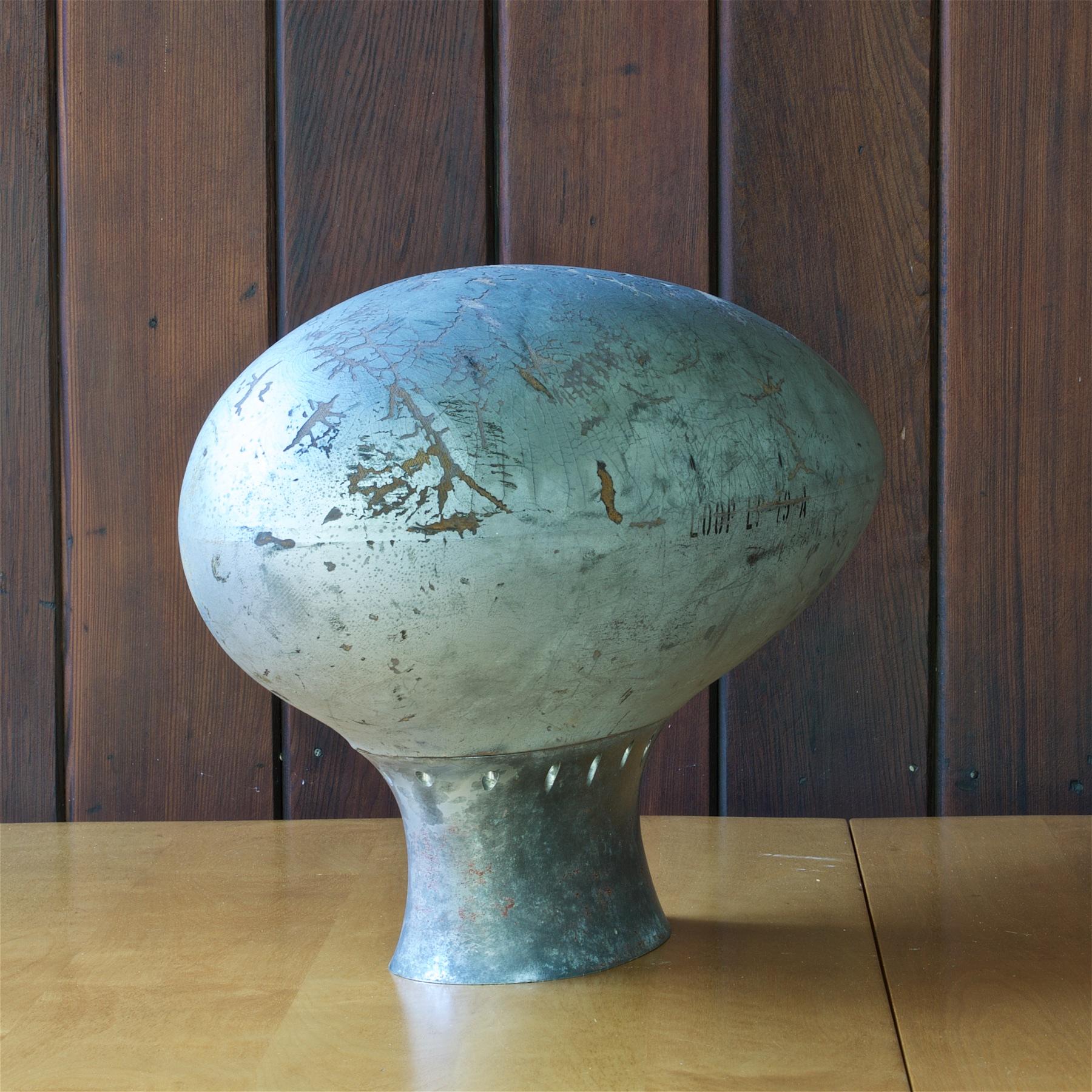 American Rare Ships Radar Bubble Torpedo Atomic Age Relic Industrial Sculpture Shelf Art
