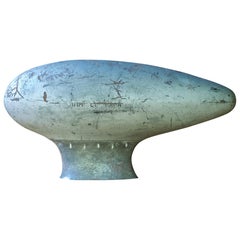 Rare Ships Radar Bubble Torpedo Atomic Age Relic Industrial Sculpture Shelf Art