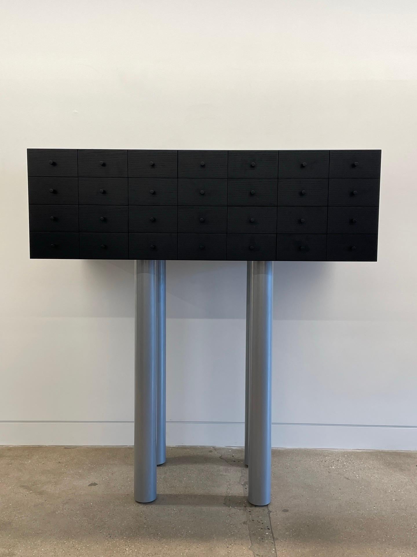 Italian Rare Shiro Kuramata Solaris cabinet for Cappellini designed in 1977