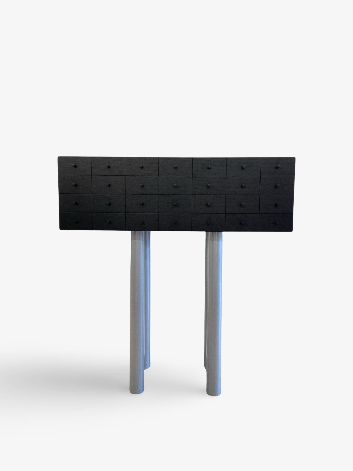 Rare Shiro Kuramata Solaris cabinet for Cappellini designed in 1977 In Excellent Condition In Skokie, IL