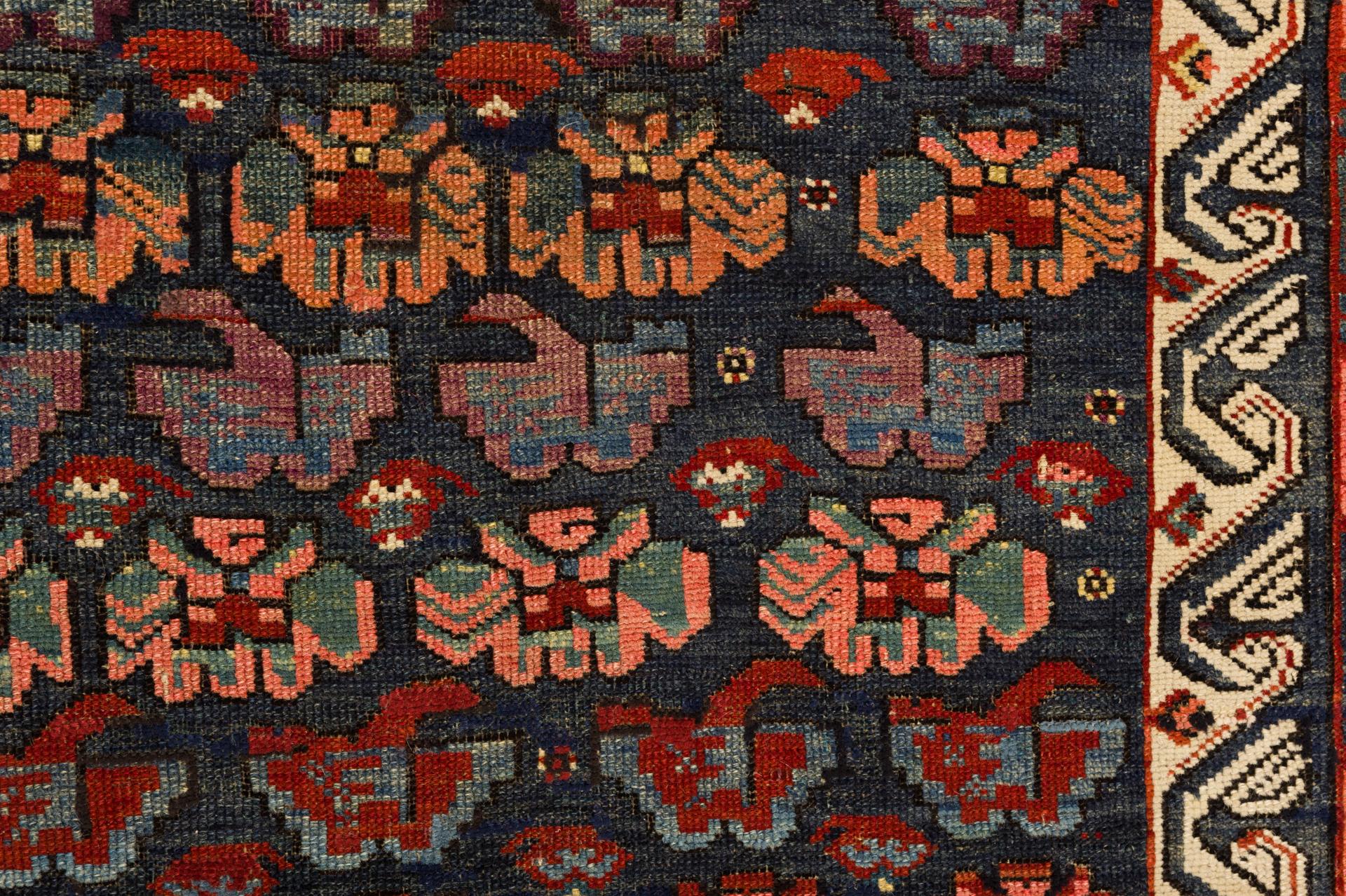 Seltener SHIRVAN  Seichur-Teppich für Kollektion (Wolle) im Angebot