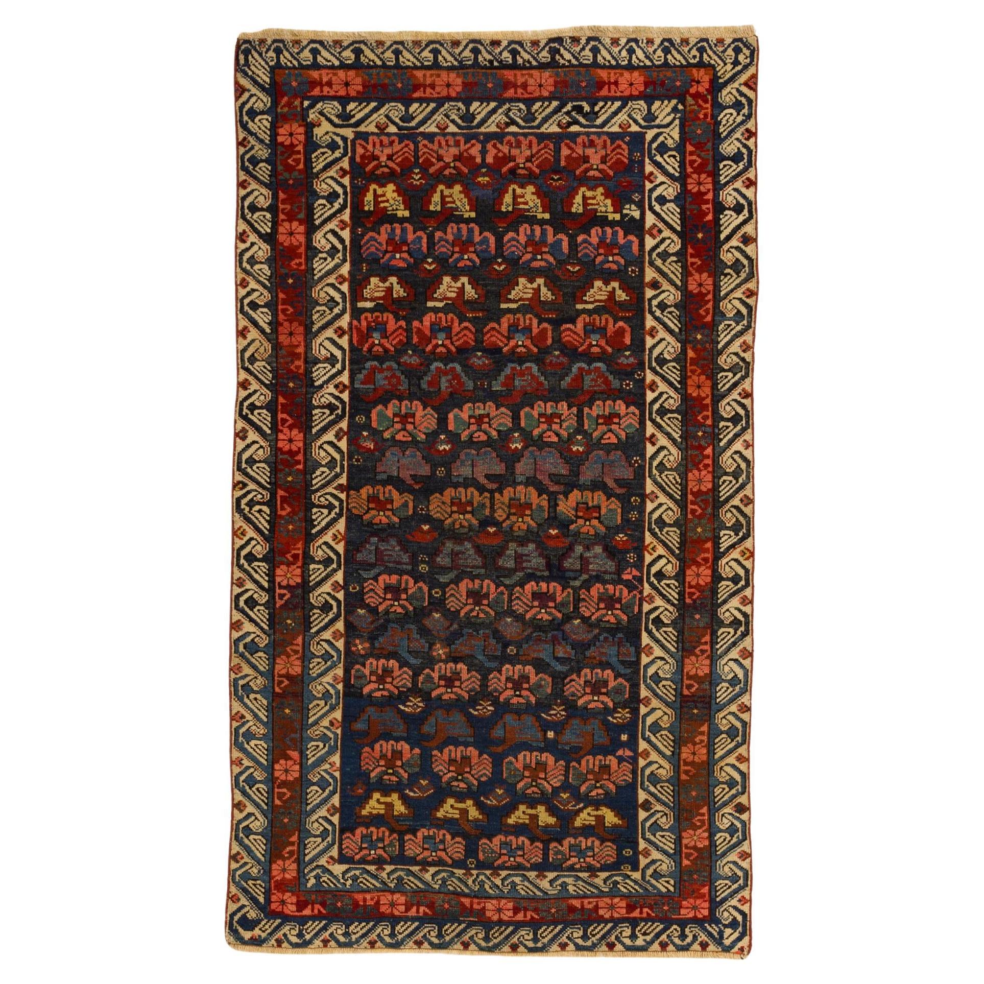 Rare SHIRVAN  Seichur Carpet for Collection For Sale