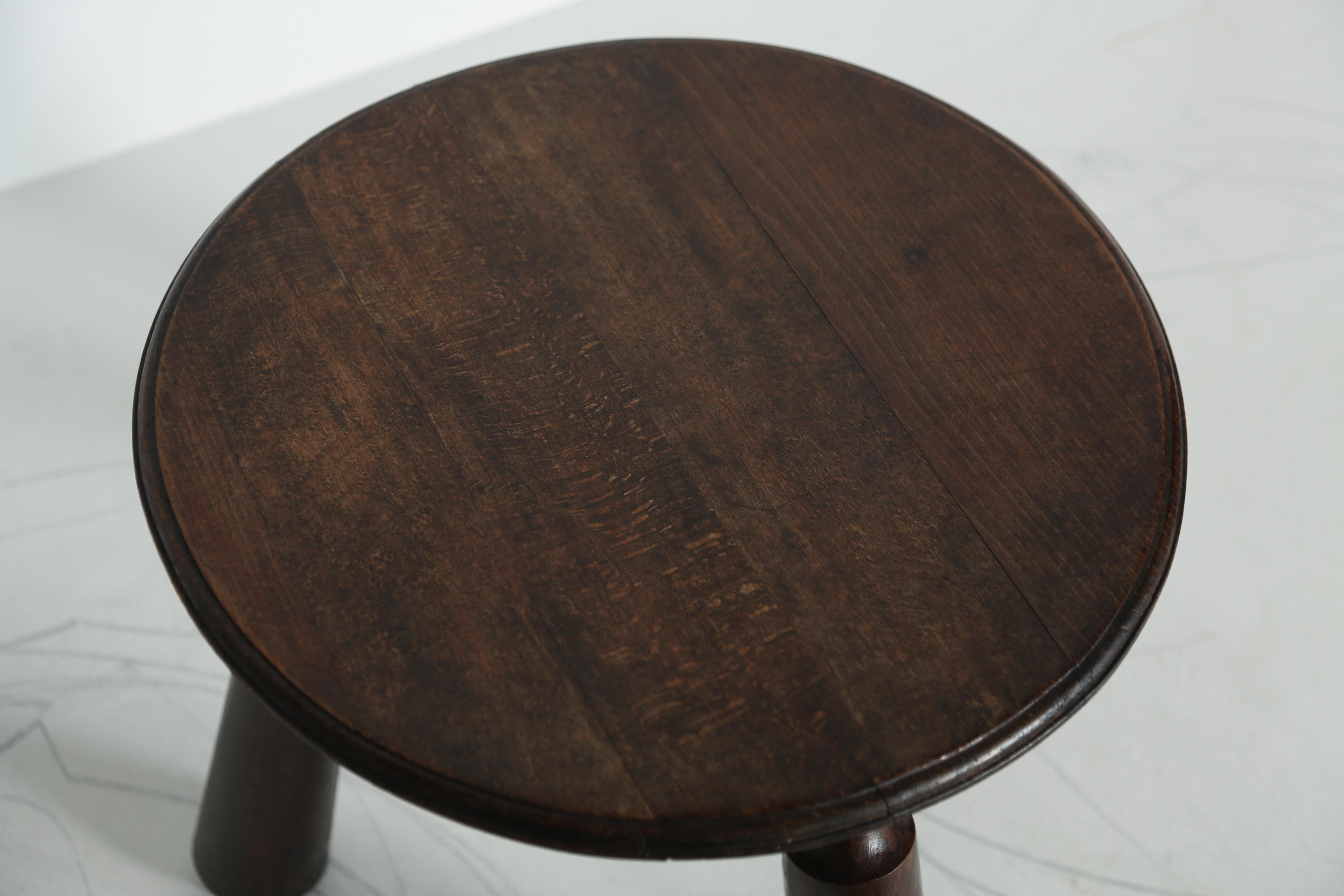 Rare Side Table attributed to Charles Dudouyt, France, 1940s For Sale 1