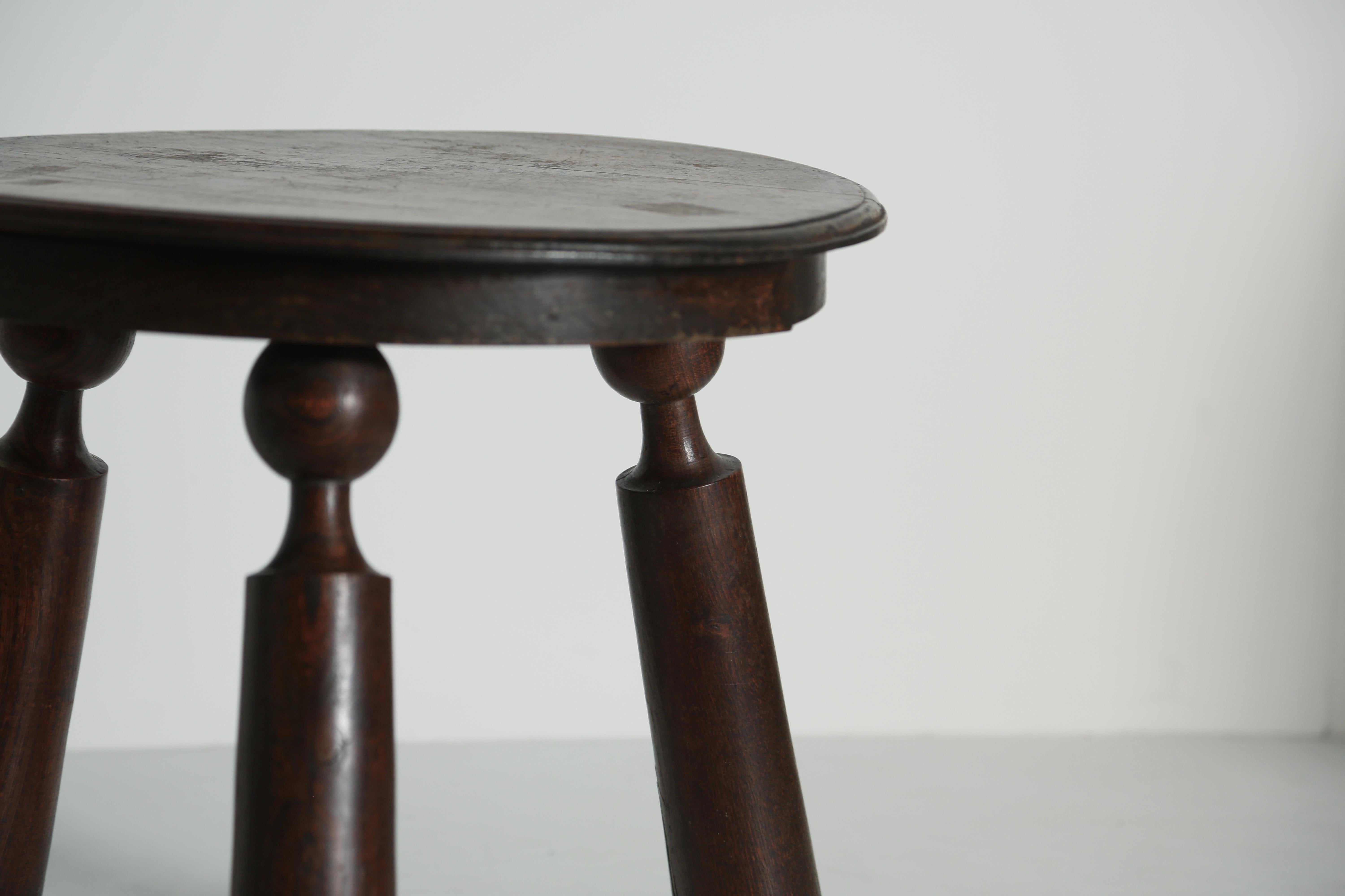 Rare Side Table attributed to Charles Dudouyt, France, 1940s For Sale 2
