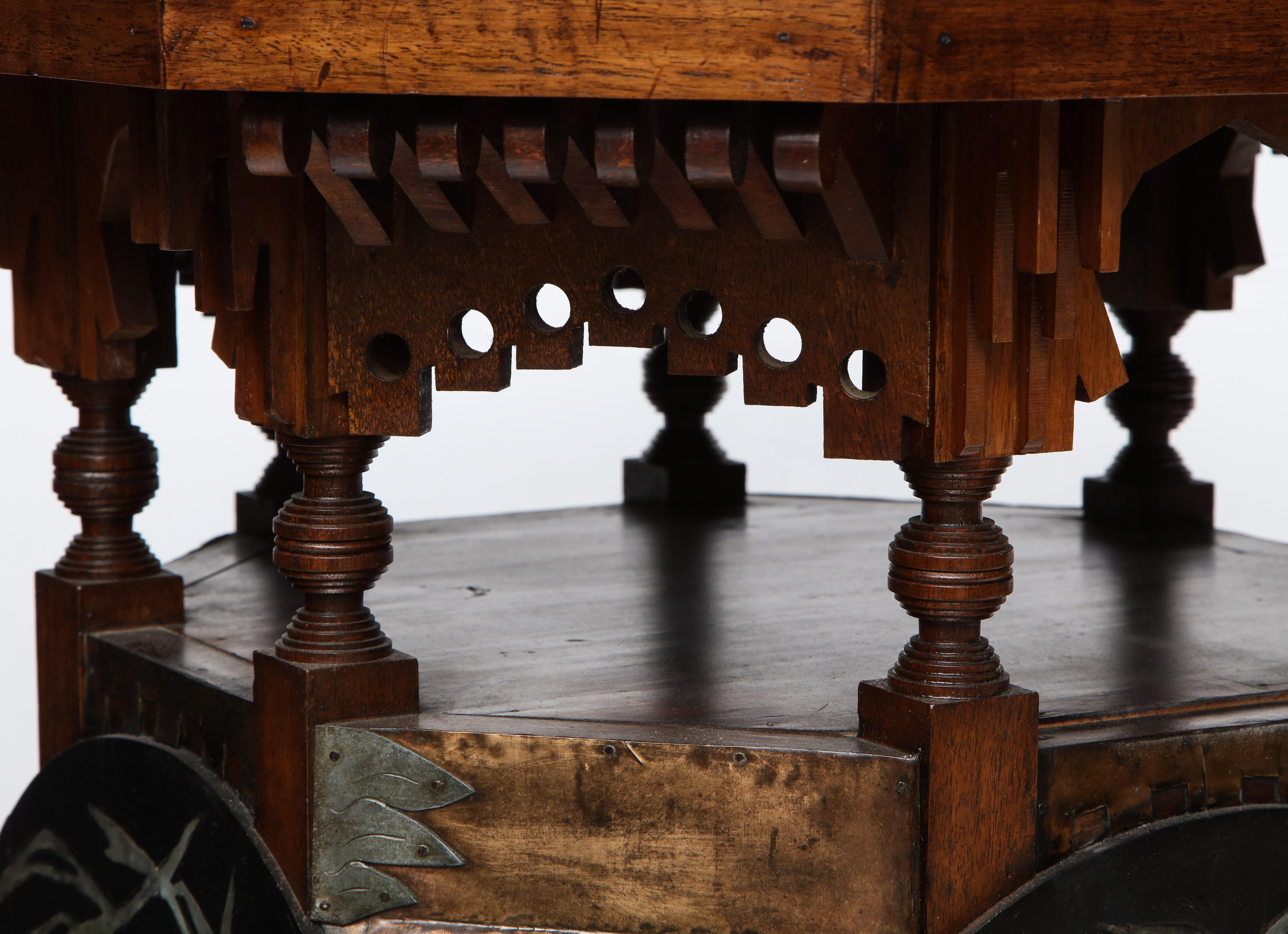 Rare Side Table by Carlo Bugatti 1
