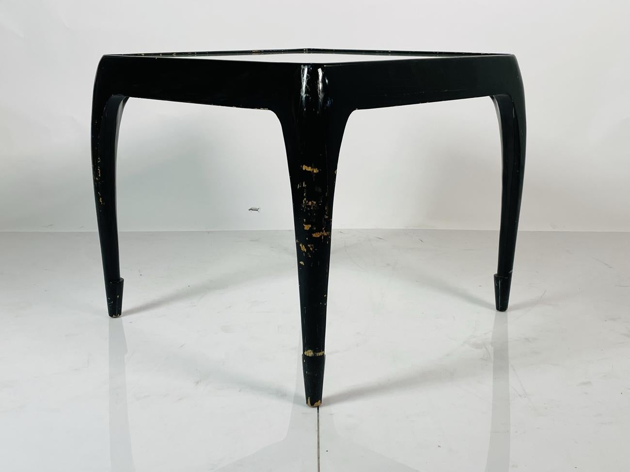 Rare Side Table by Johan Tapp, Signed 1