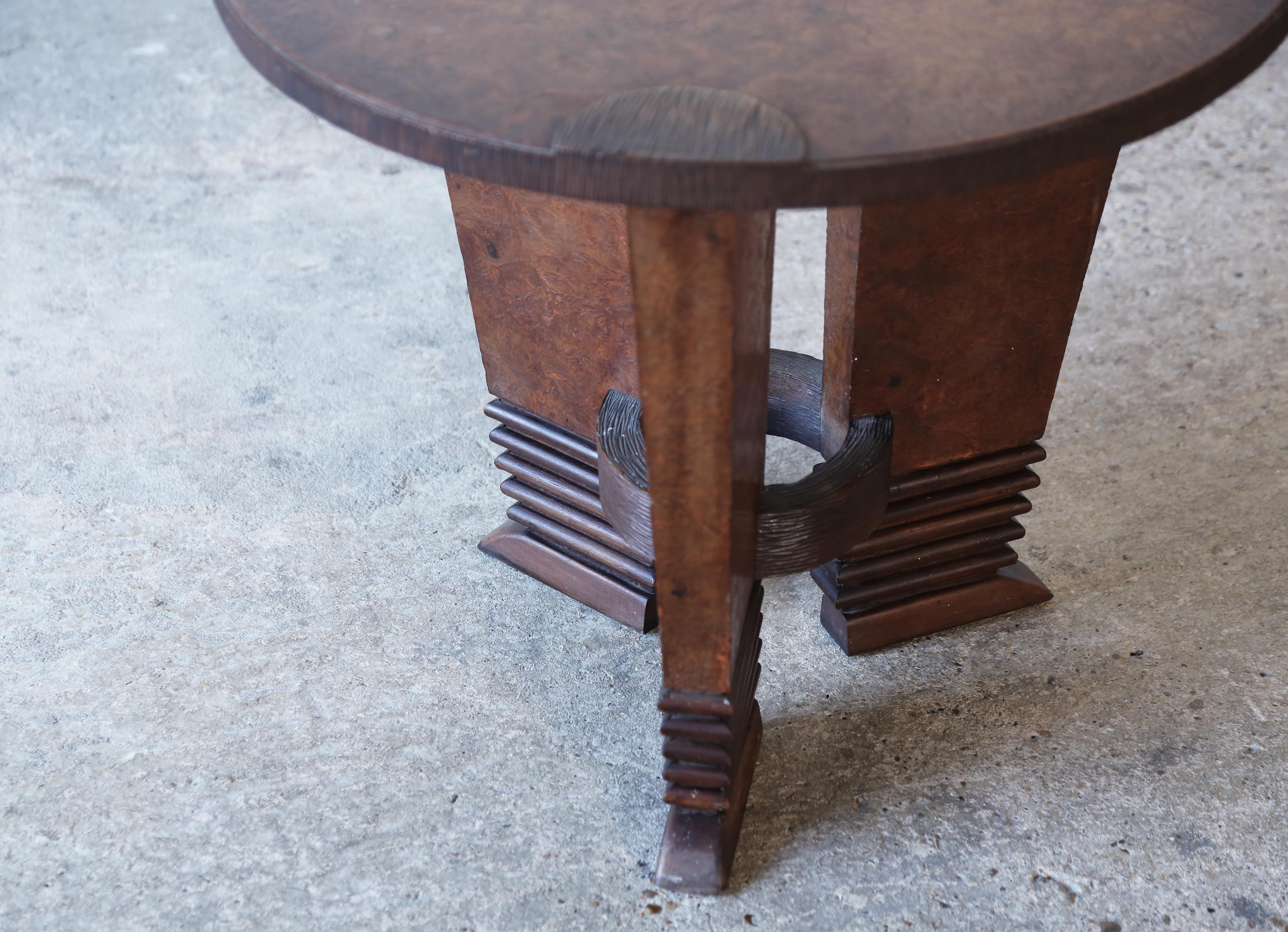 Table d'appoint rare de Pier Luigi Colli, Italie, années 1940 en vente 3