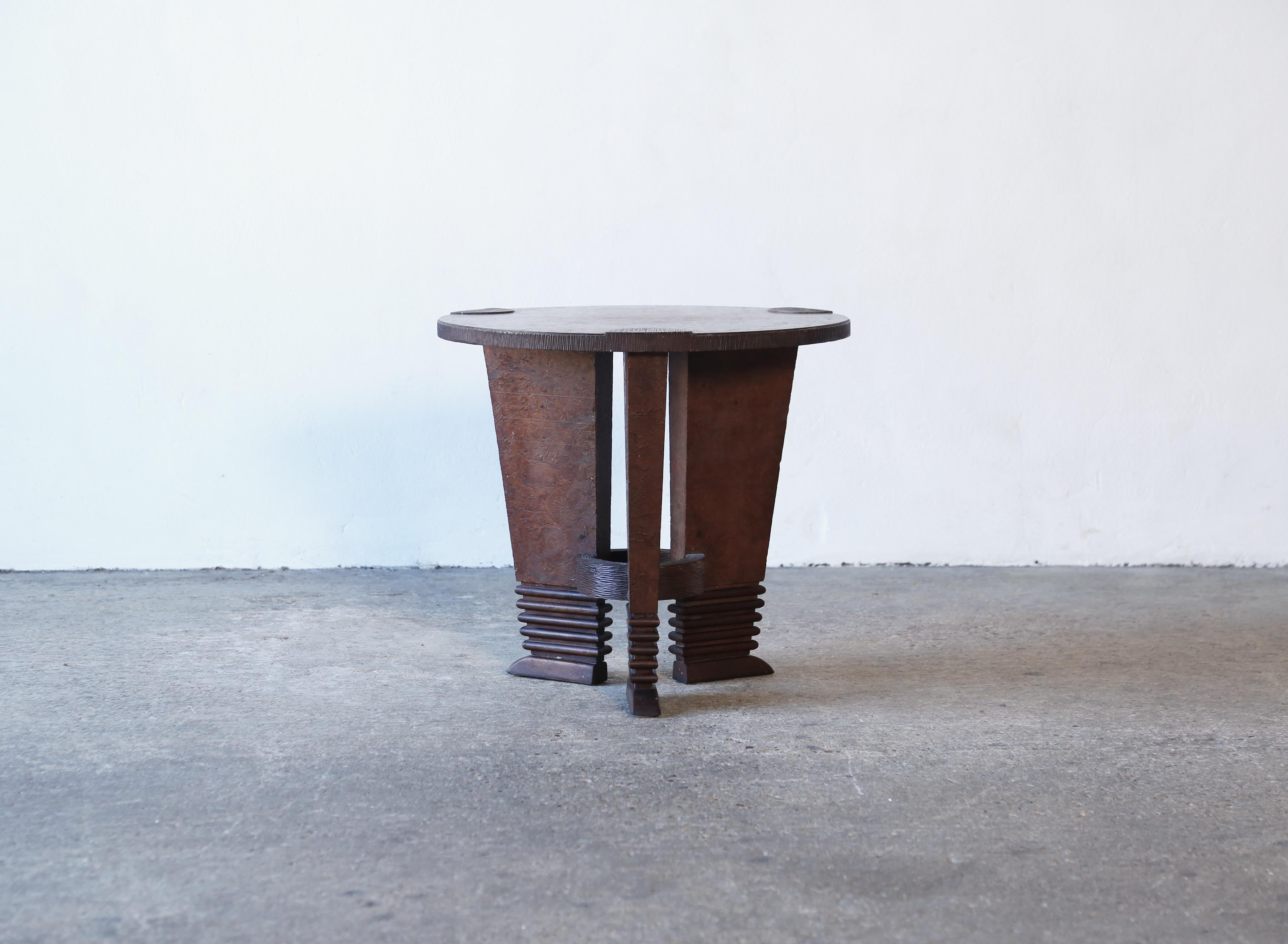 Rare Side Table by Pier Luigi Colli, Italy, 1940s In Good Condition For Sale In London, GB