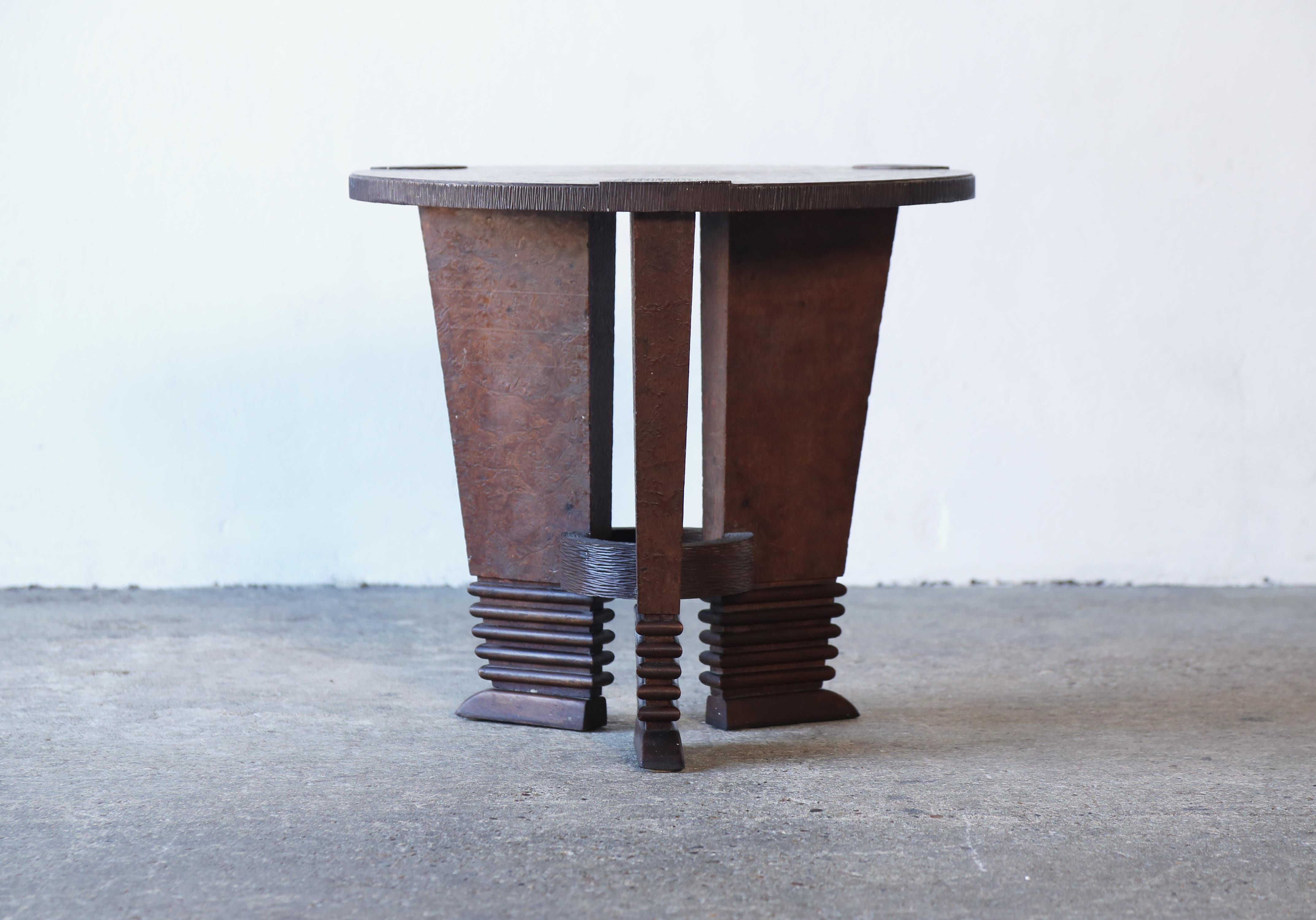 20th Century Rare Side Table by Pier Luigi Colli, Italy, 1940s For Sale