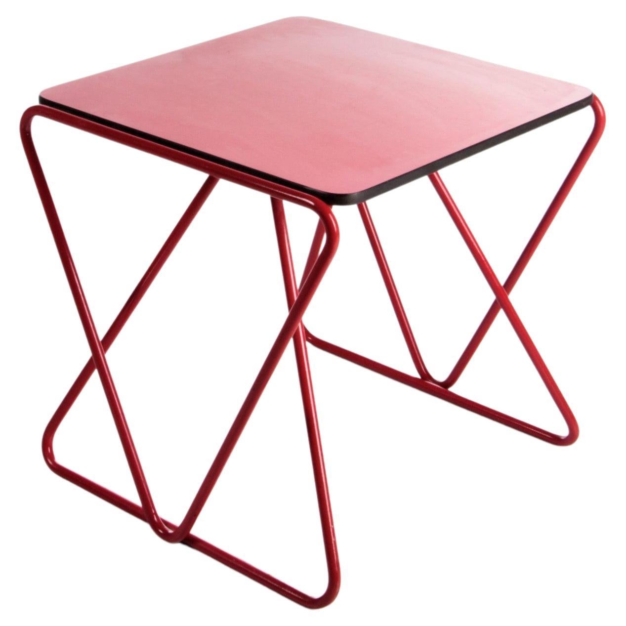 Rare Side Table Designed by Walter Antonis for I-Form, Holland, 1978 For Sale