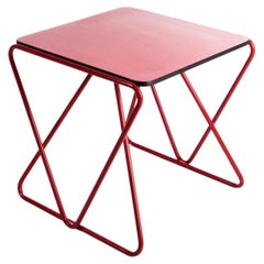 Rare Side Table Designed by Walter Antonis for I-Form, Holland, 1978