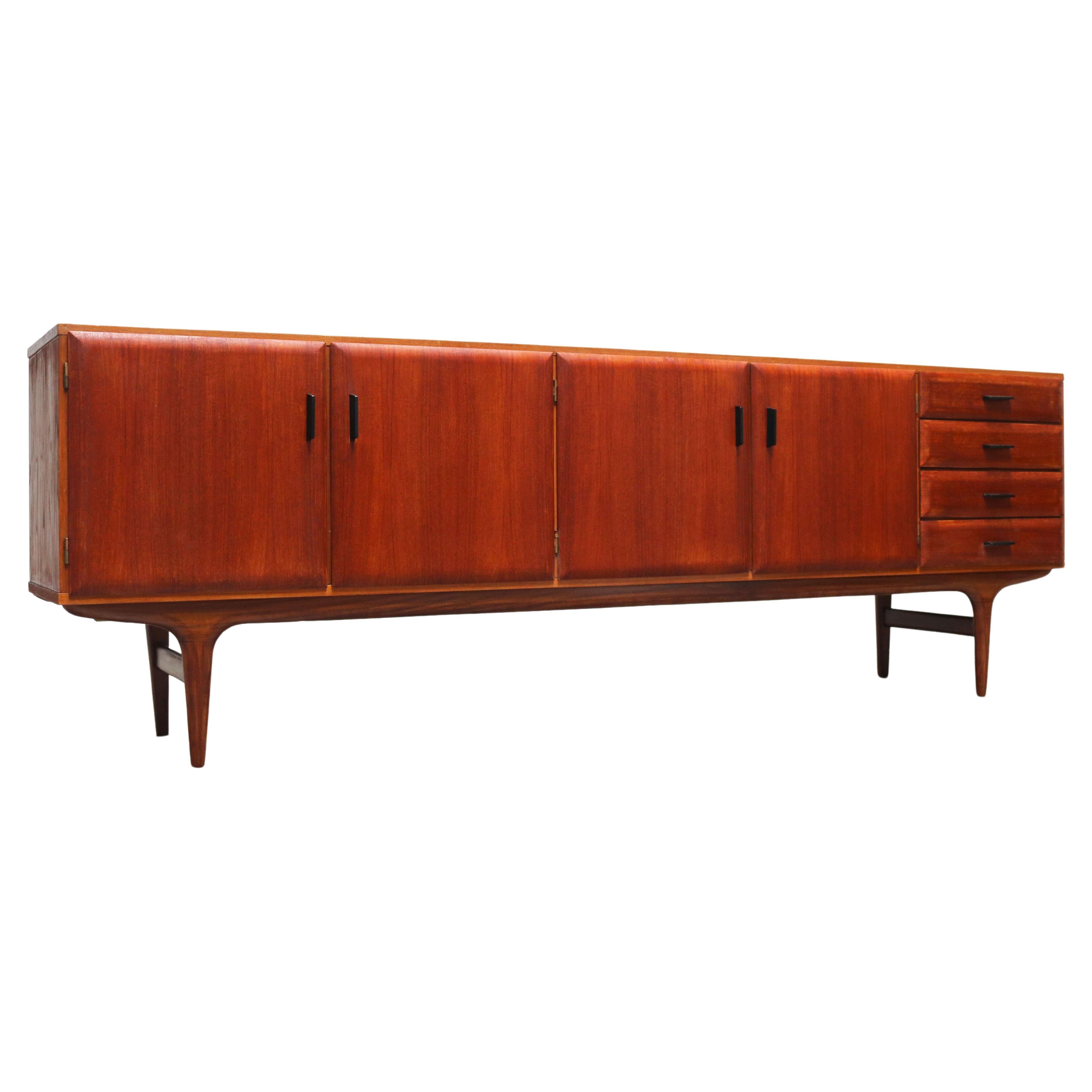 Rara credenza di Cees Braakman per pastoe 1960 in teak