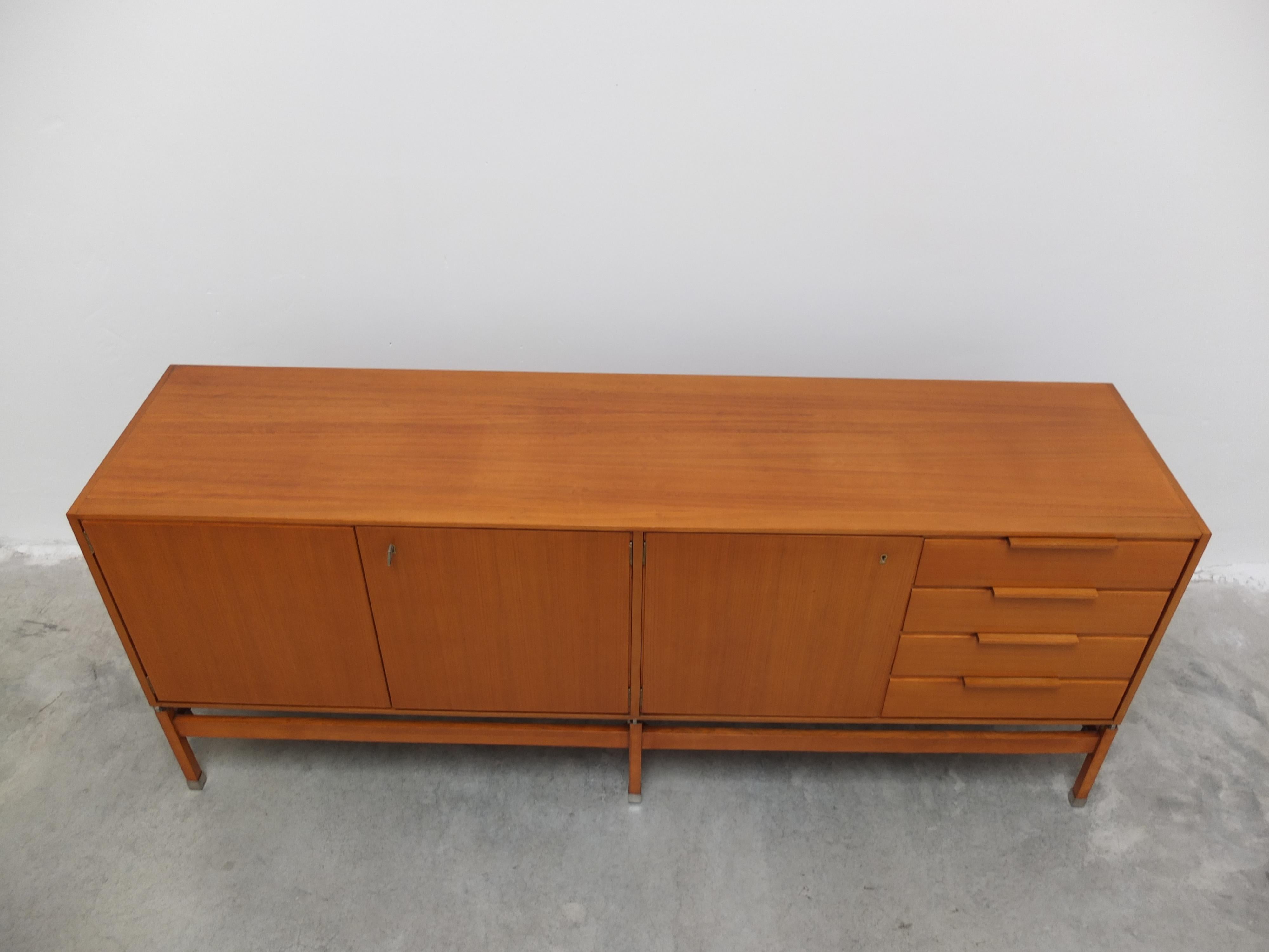 Rare Sideboard by Pieter De Bruyne for Al Meubel, 1959 10