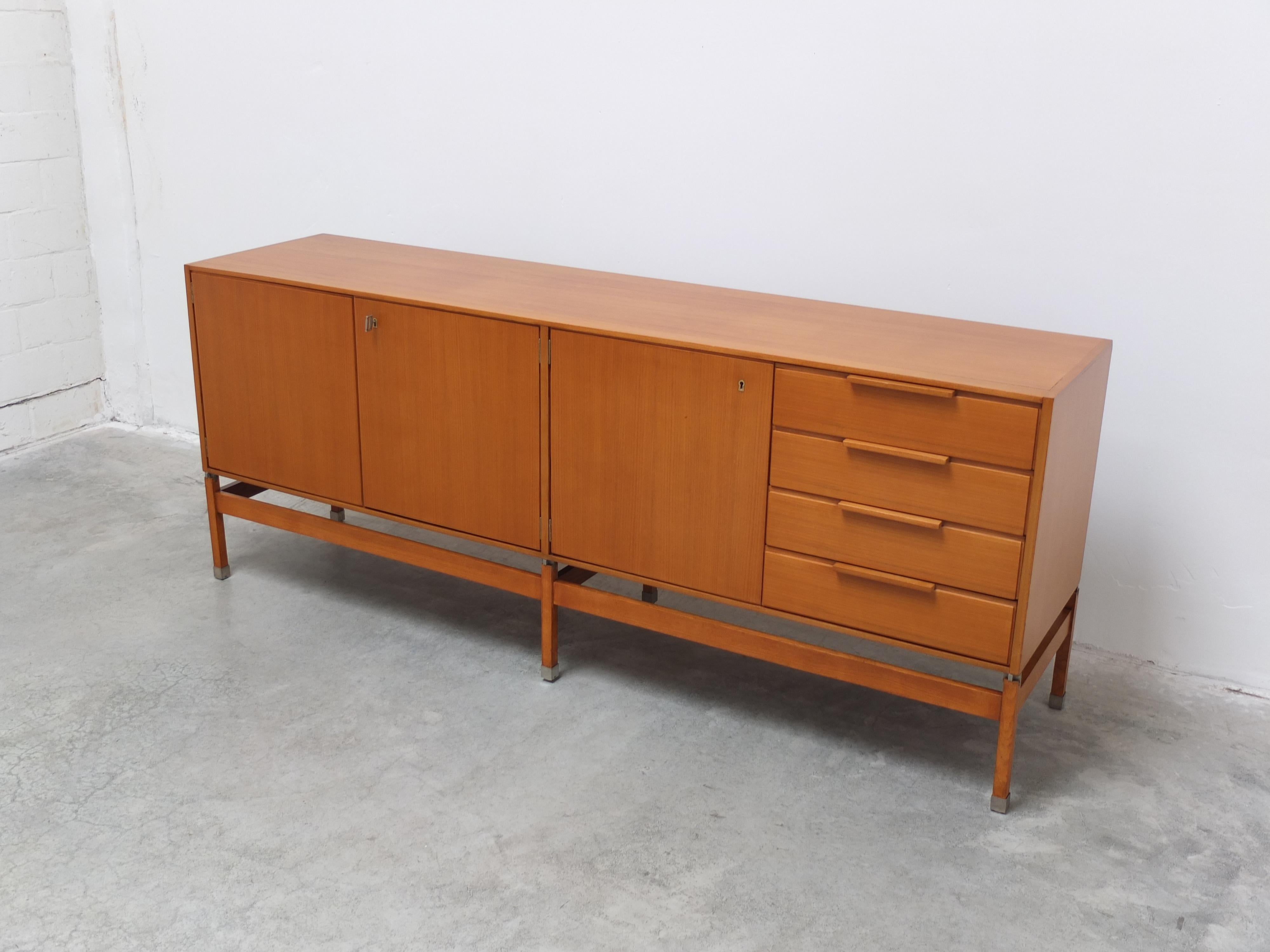Belgian Rare Sideboard by Pieter De Bruyne for Al Meubel, 1959