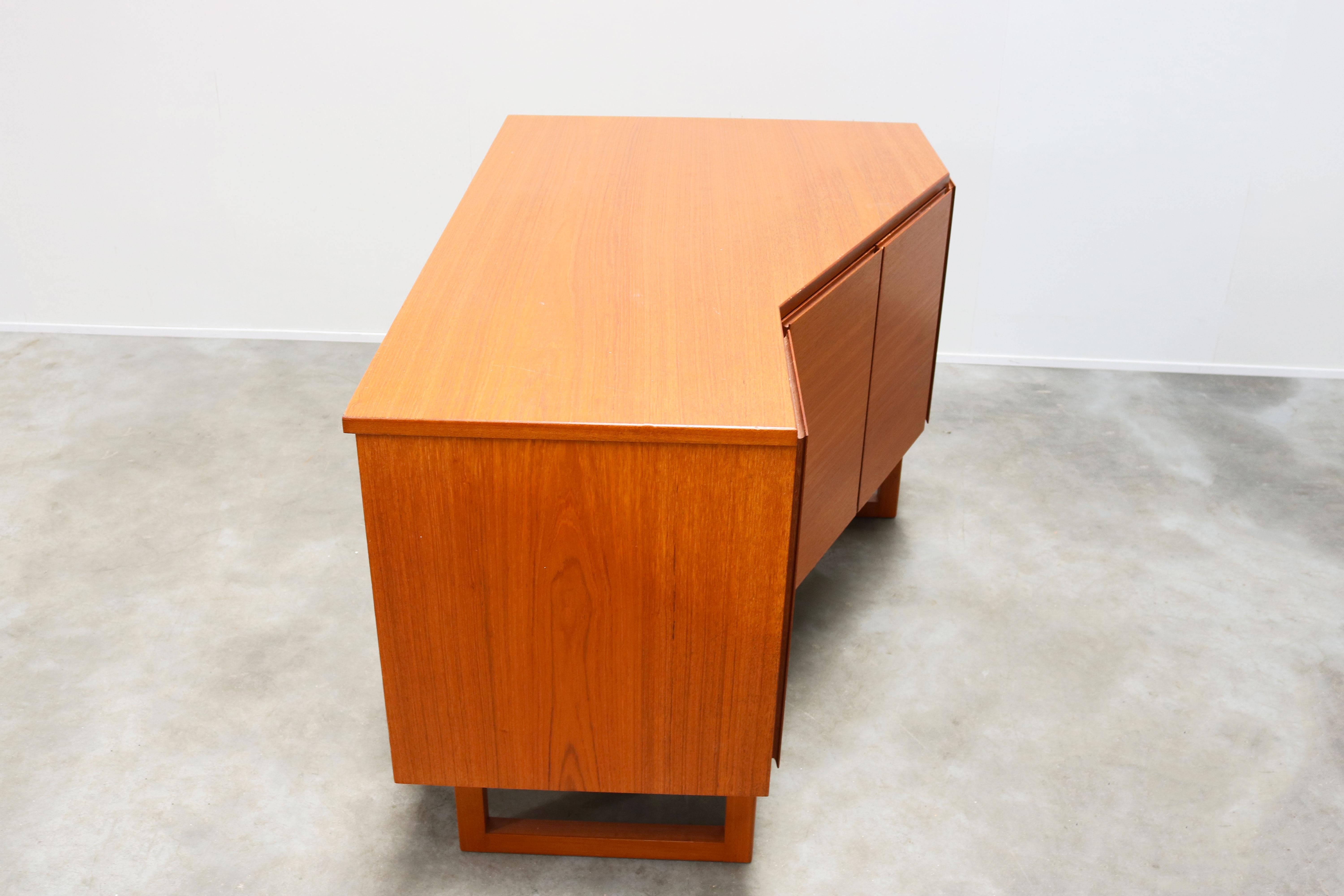 Rare Sideboard / Corner Cabinet in Teak by Arne Hovmand Olsen for Mogens Kold 2