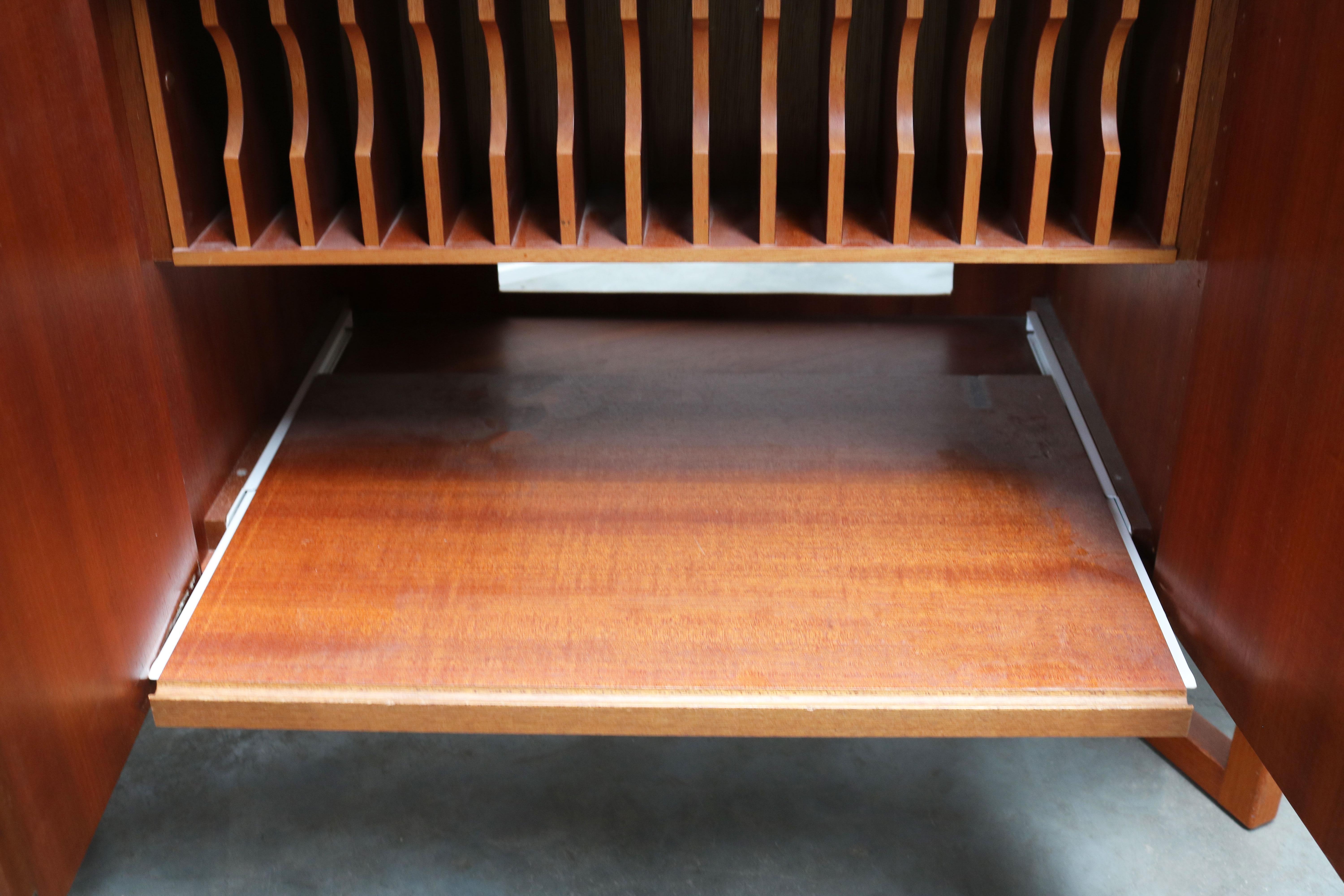 Danish Rare Sideboard / Corner Cabinet in Teak by Arne Hovmand Olsen for Mogens Kold