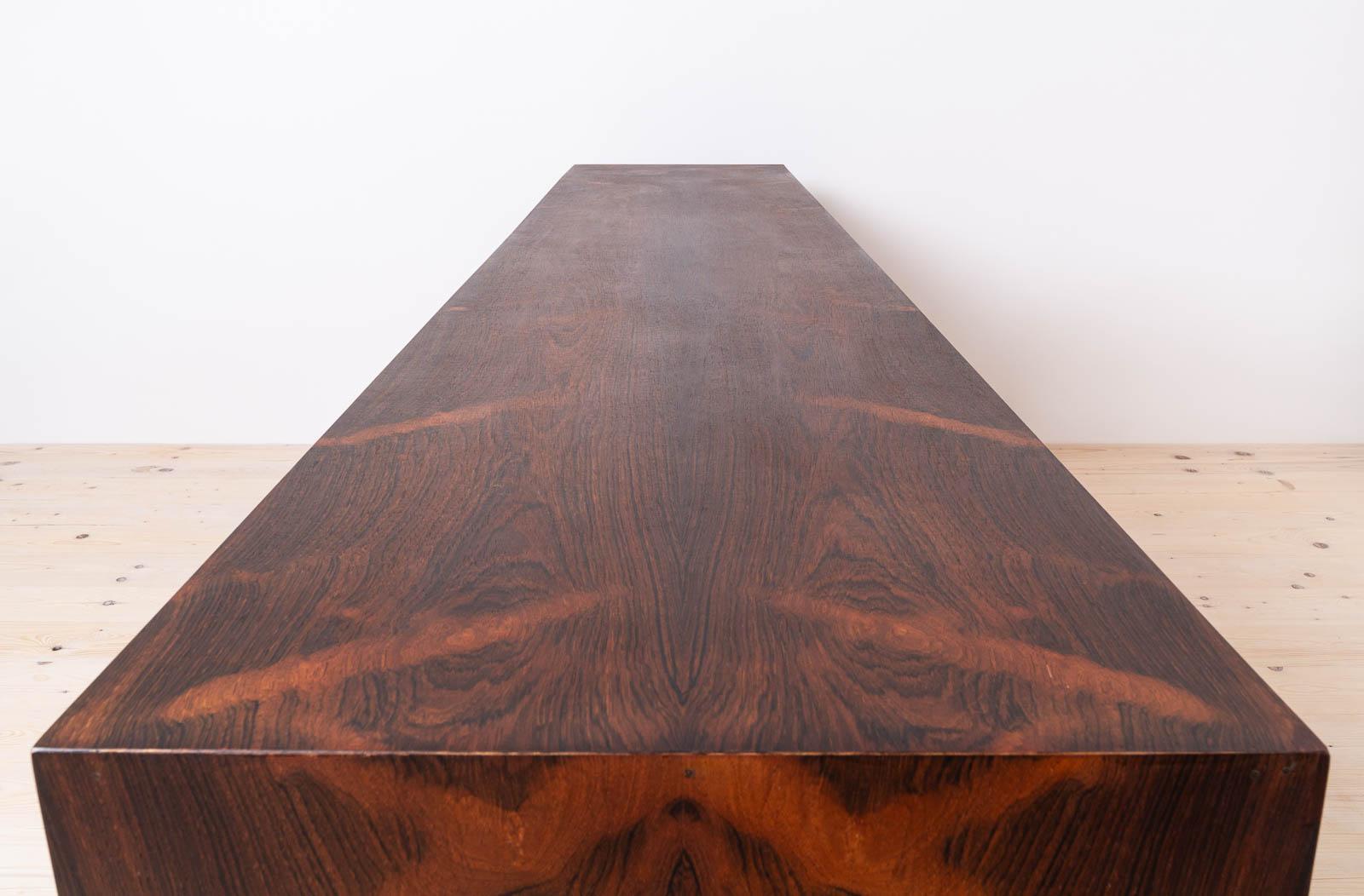 Wood Rare Sideboard from Novo Rumo, Brasil, Francesco Scapinnelli, 1960s For Sale