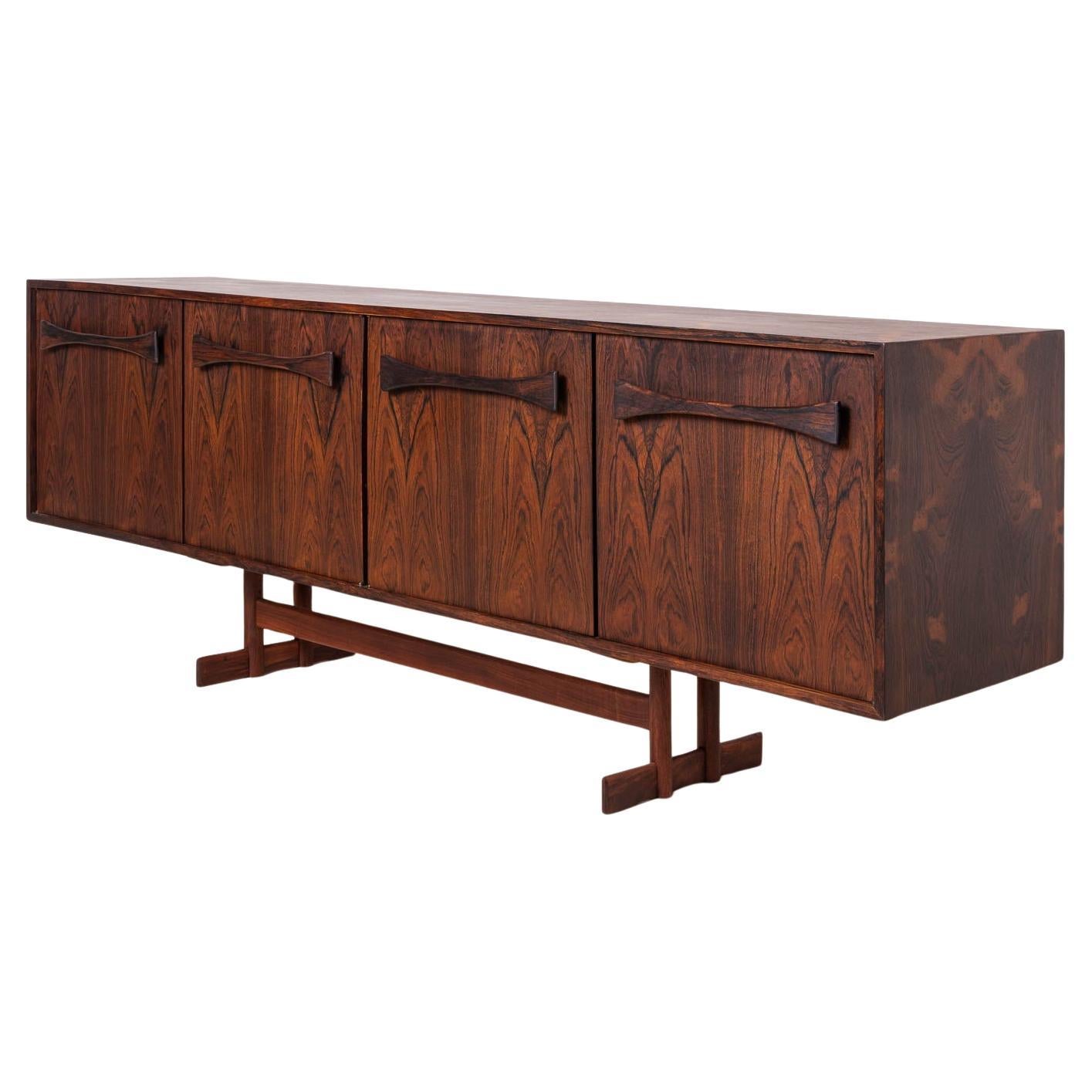 Rare buffet de Novo Rumo, Brésil, Francesco Scapinnelli, années 1960