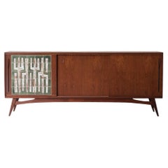 Rare sideboard in style of Alfred Hendrickx for Belform, Belgium, 1960
s
