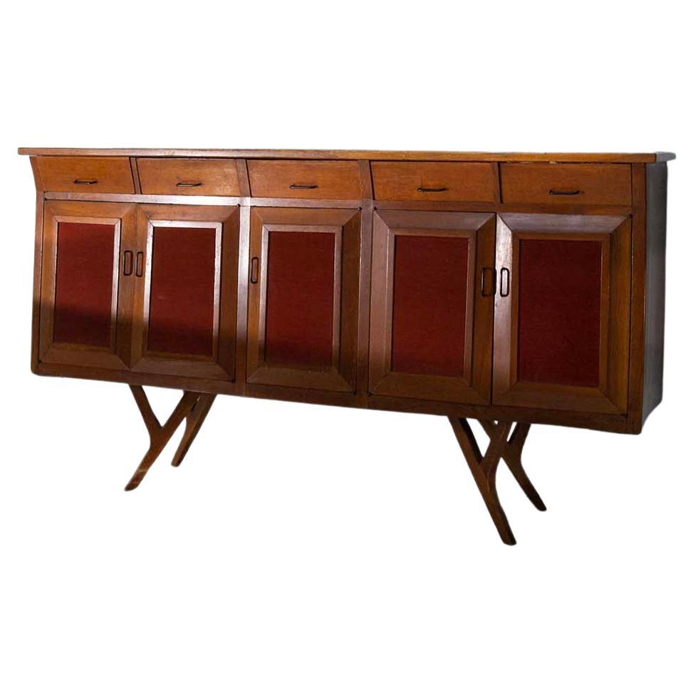 Rare sideboard of Torinese manufacture, of great quality