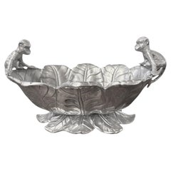 Rare Signed Arthur Court 2005 Aluminum Dish Bowl