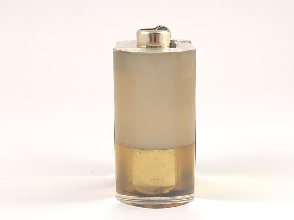 Rare Signed Gabriella Crespi Table Lighter, 1970s, Italy In Good Condition In Vis, NL