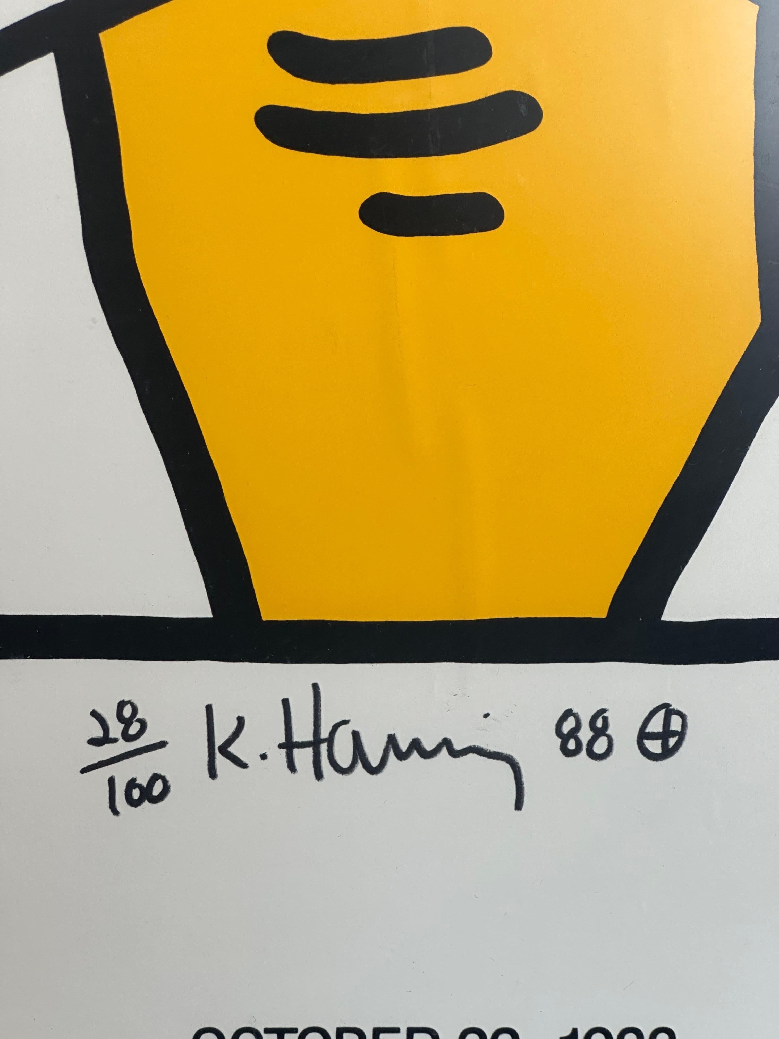 Rare Signed Keith Haring 